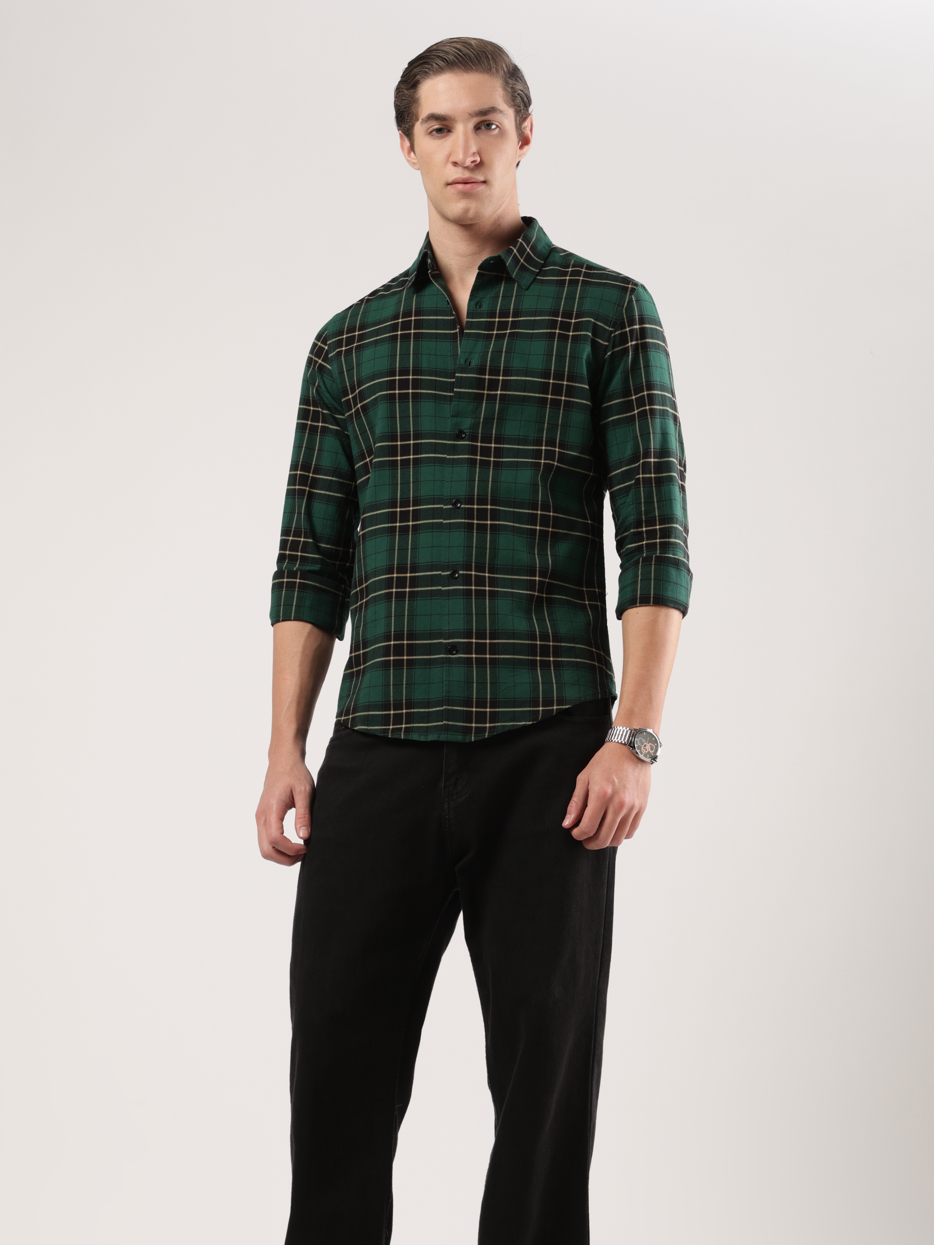 Highland Emerald Check Shirt
