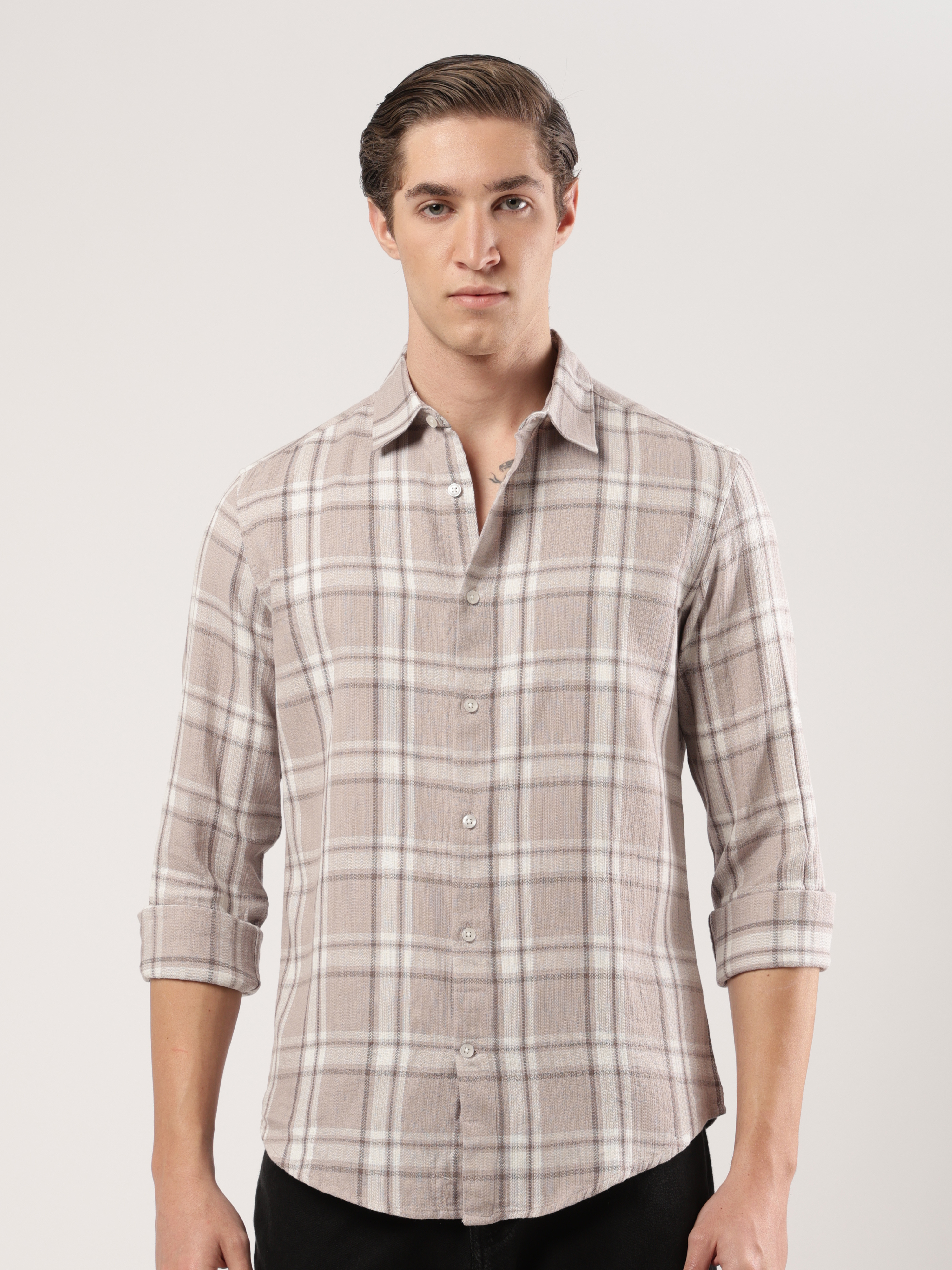 Ashmoor Grid Checks Shirt