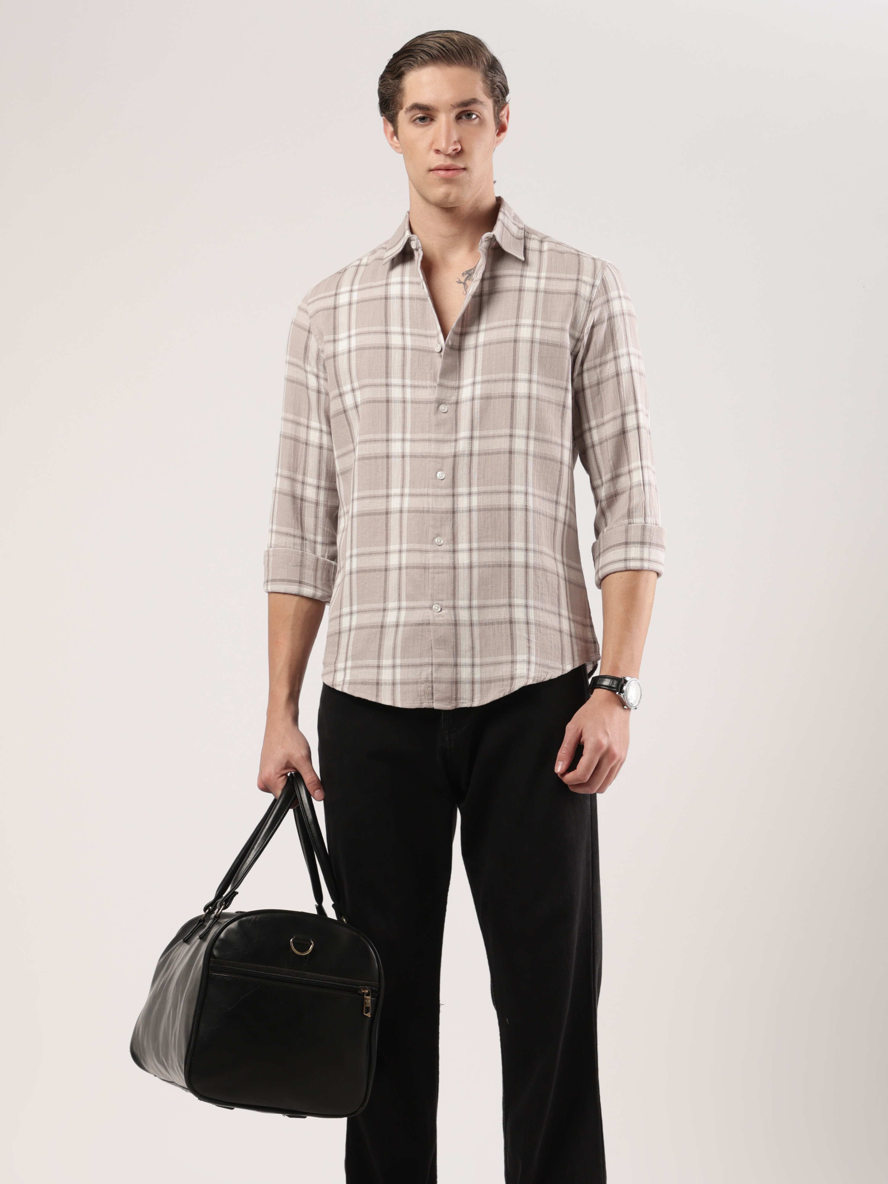 Ashmoor Grid Checks Shirt