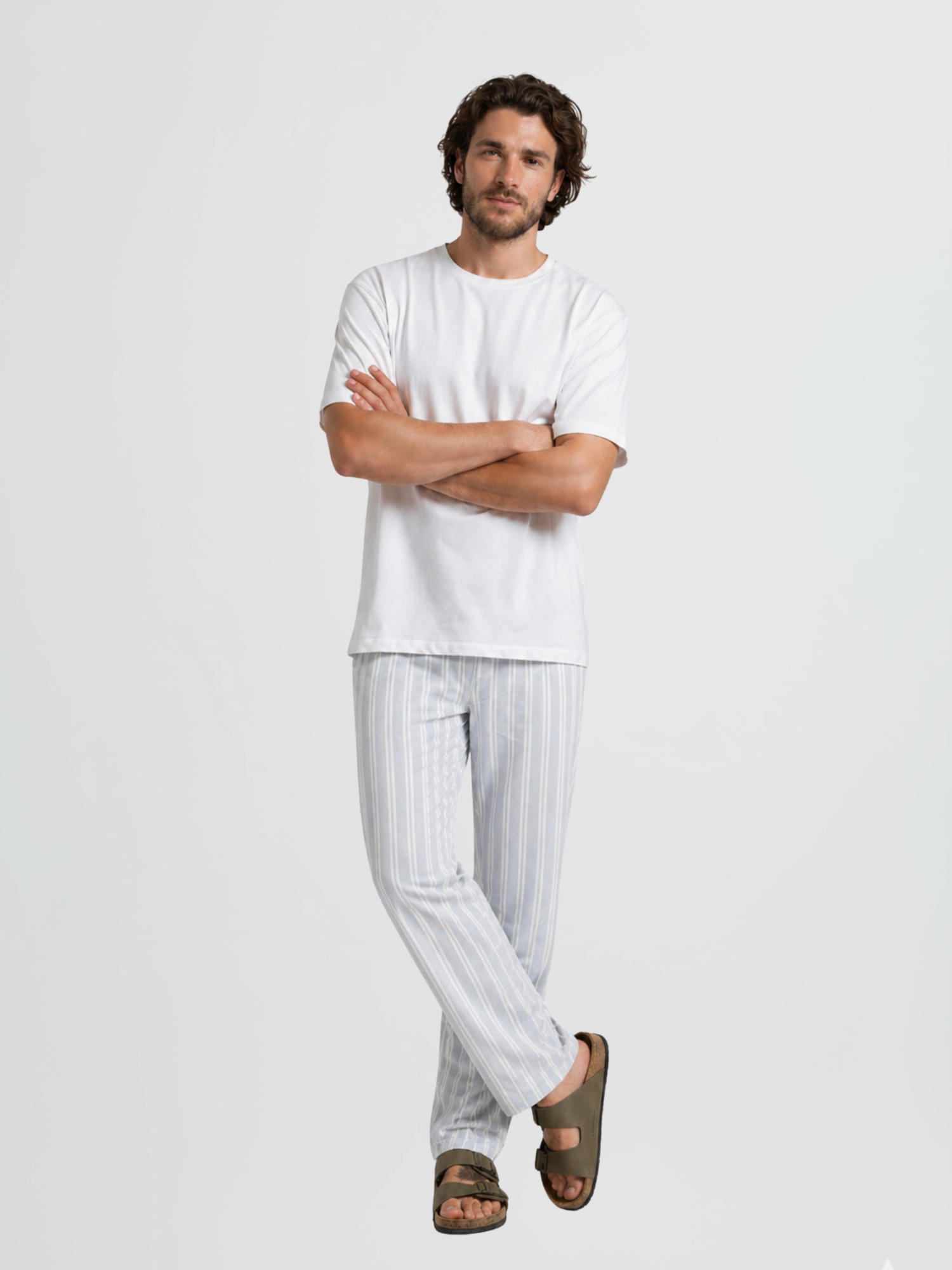 Ocean Blue Stripes Pyjamas