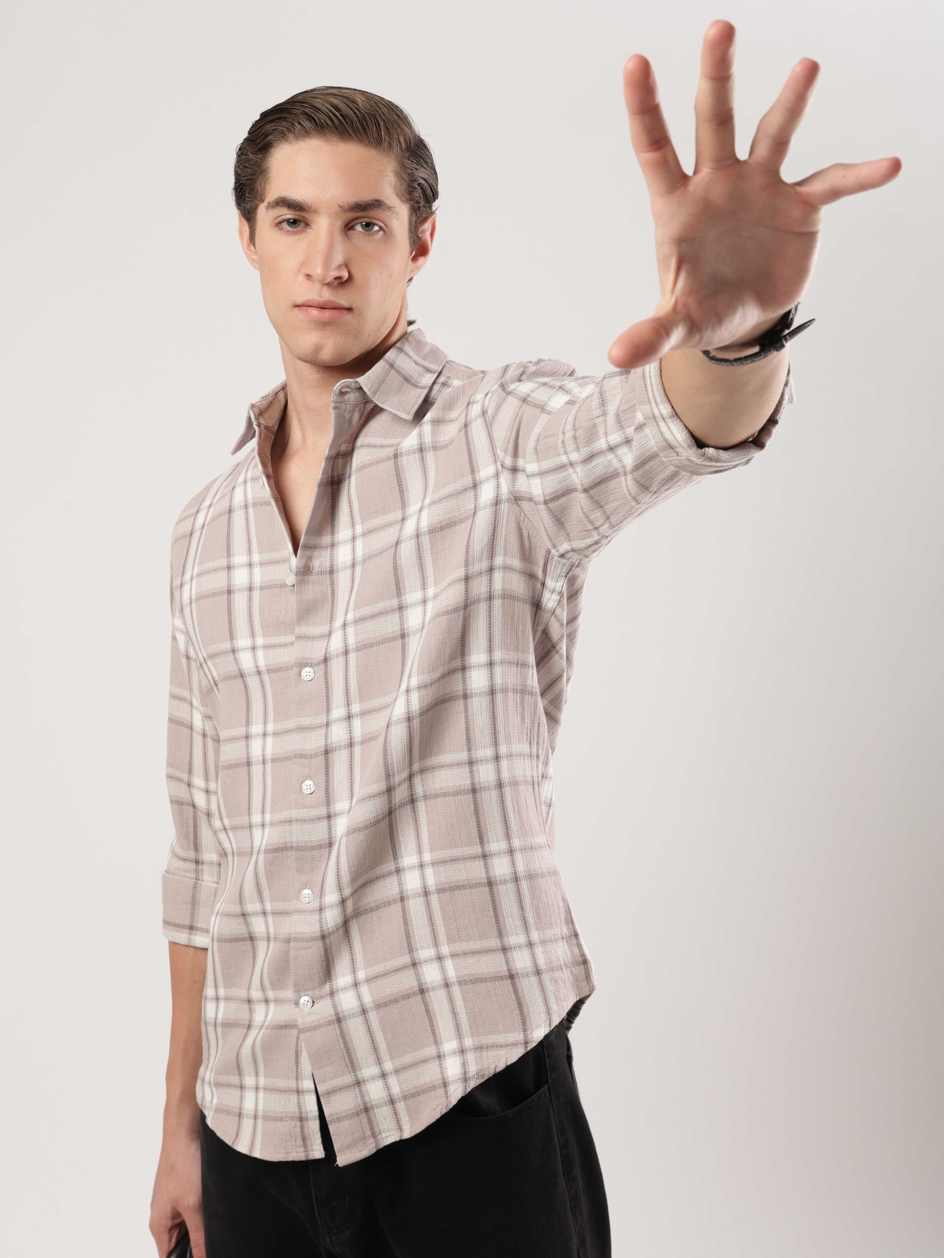 Ashmoor Grid Checks Shirt
