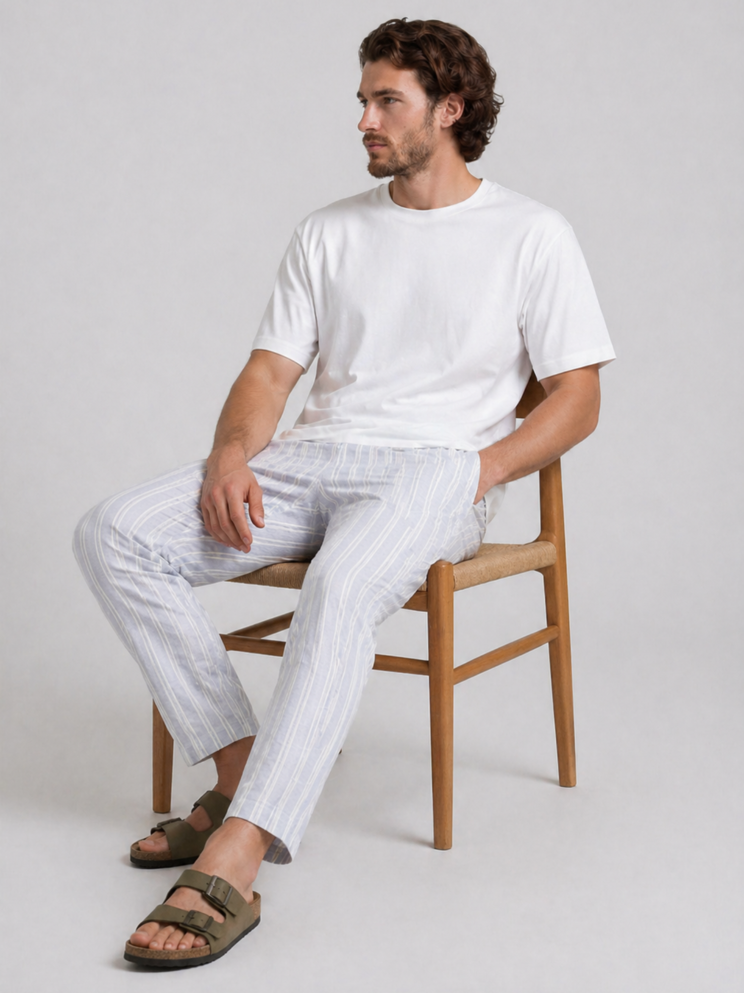 Ocean Blue Stripes Pyjamas