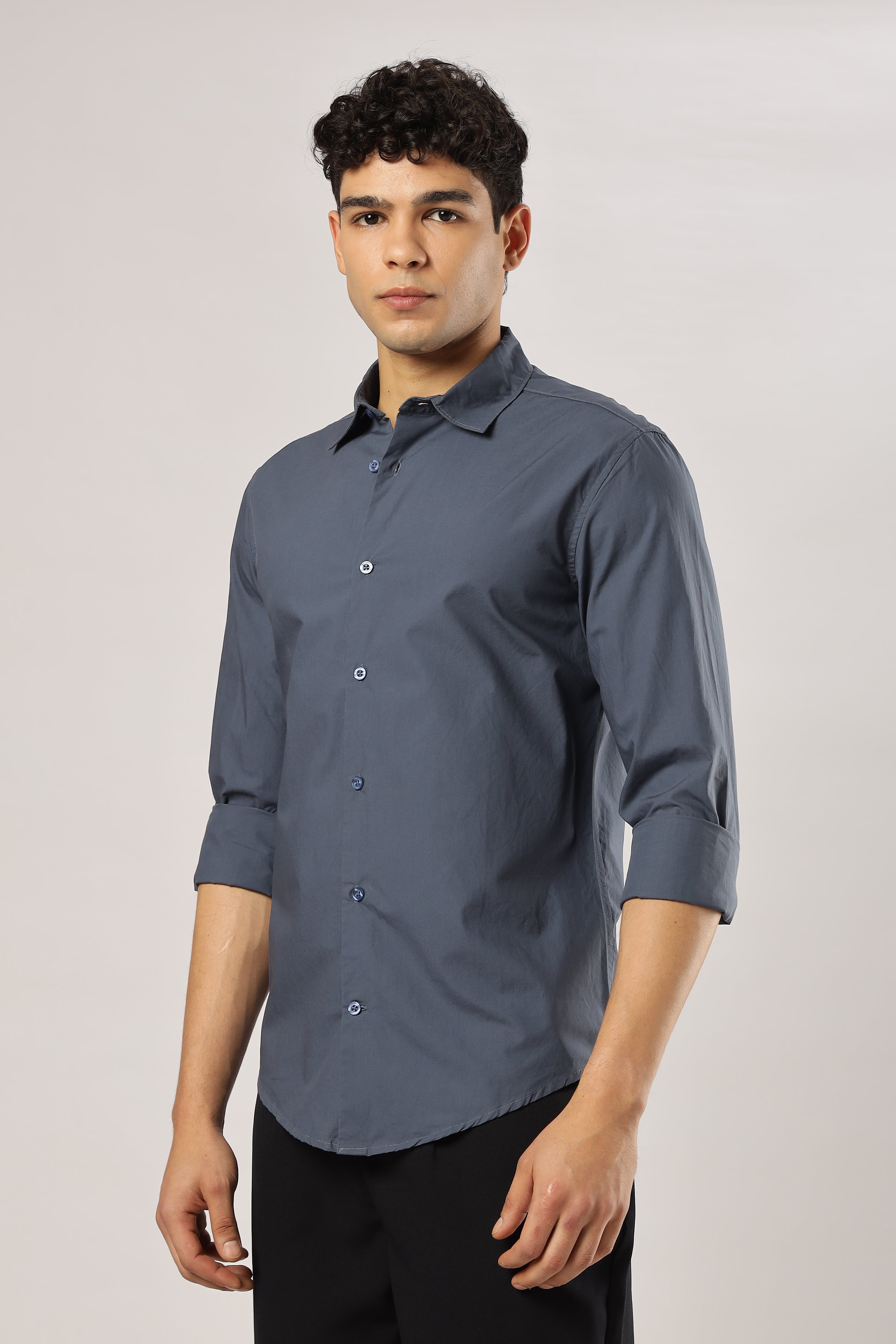 Midnight Navy Luxe Shirt