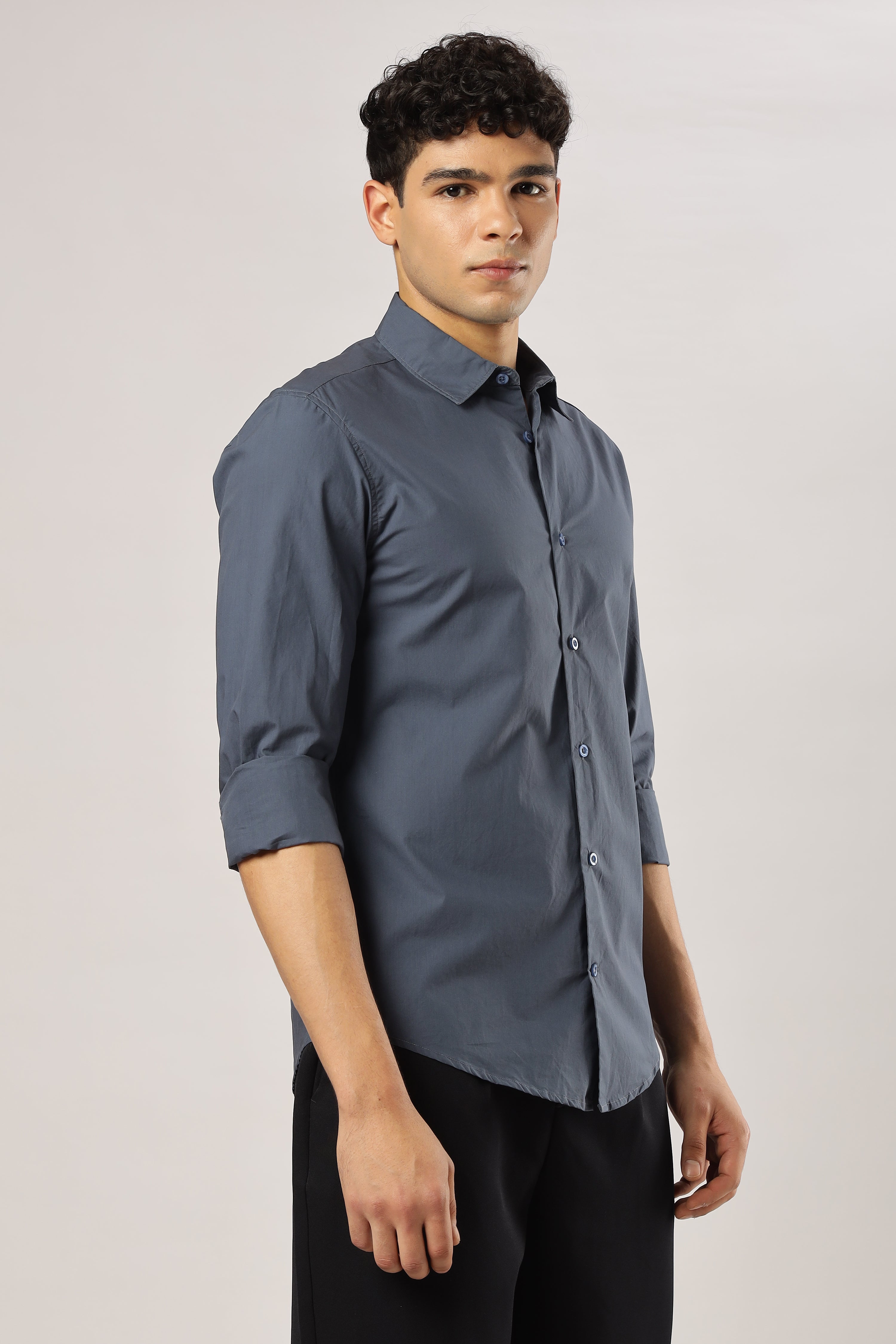 Midnight Navy Luxe Shirt