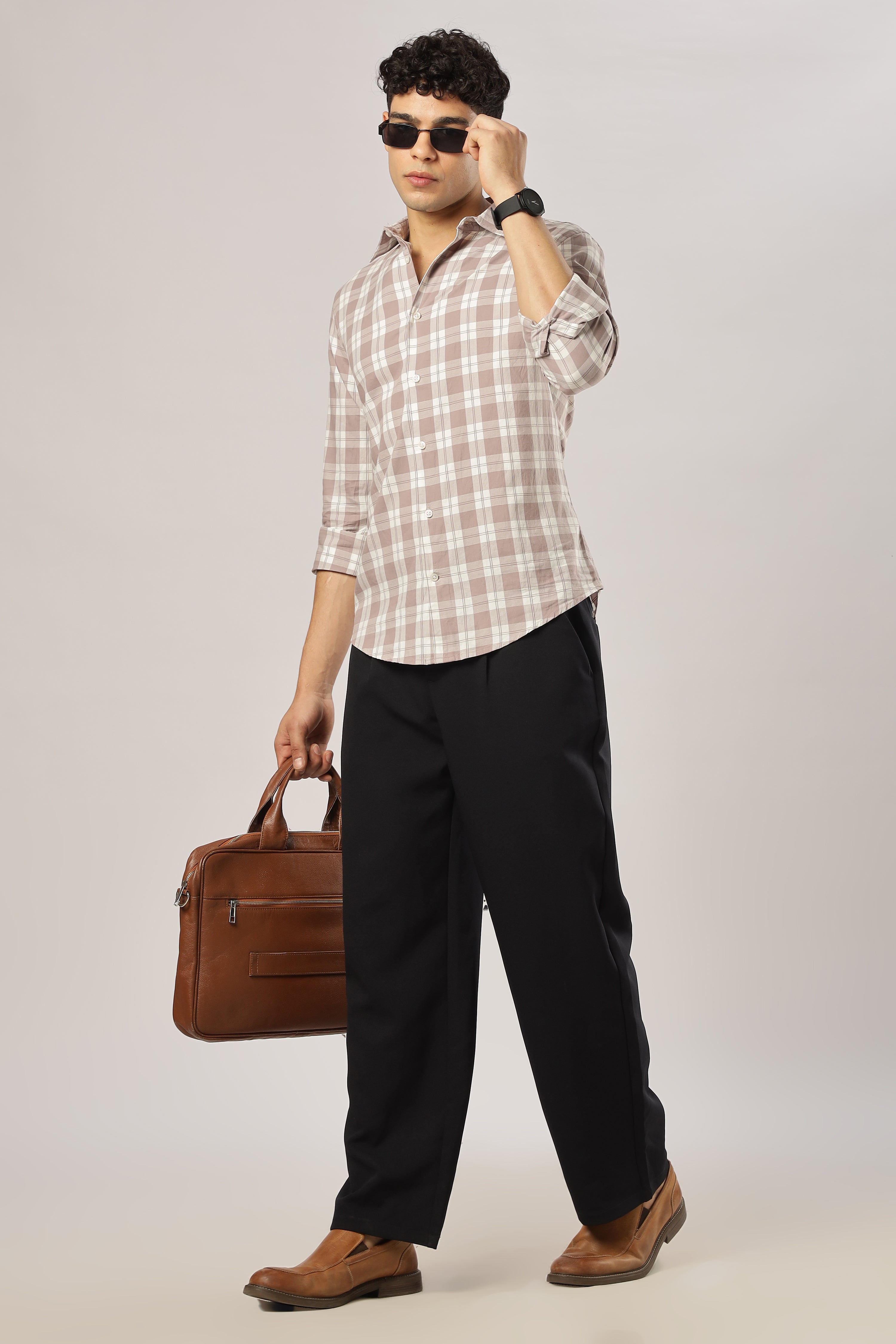 Cocoa Regent Checks Shirt