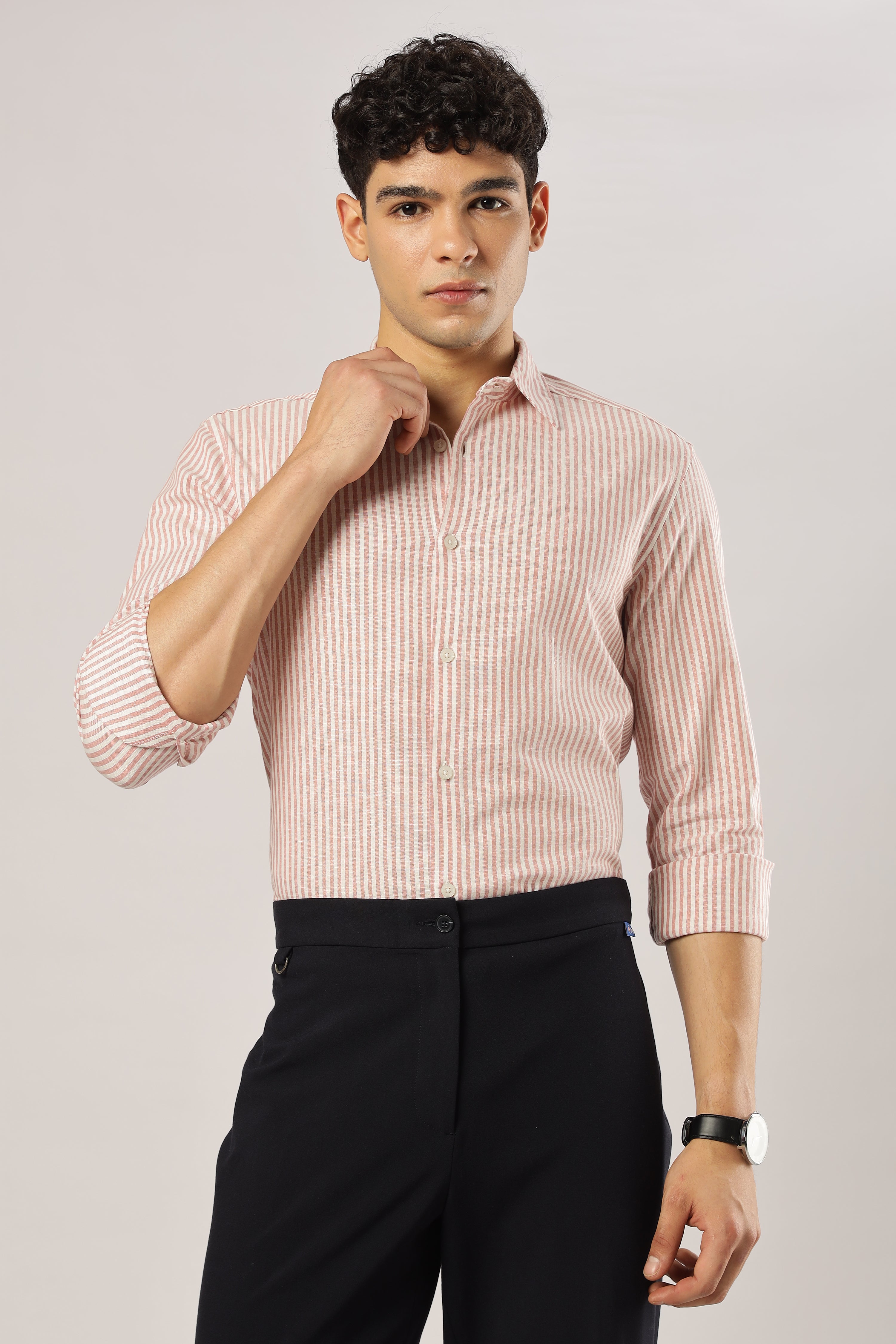 Regal Rose Stripes Shirt