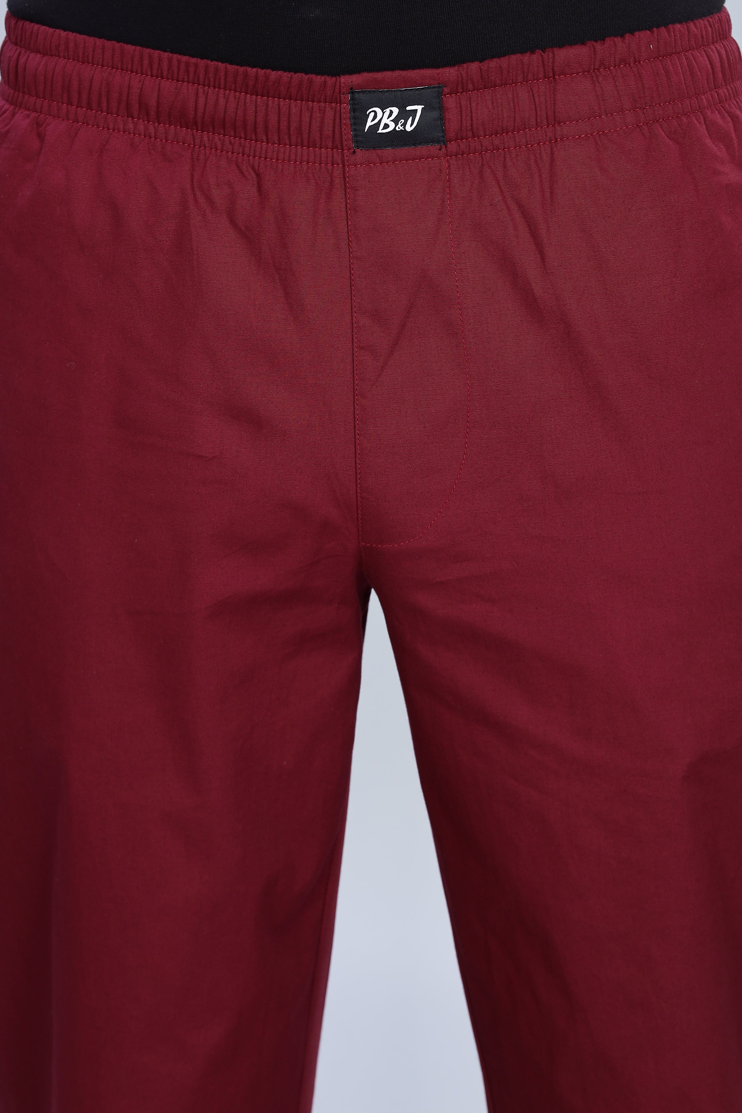 Men's Maroon Pyjamas