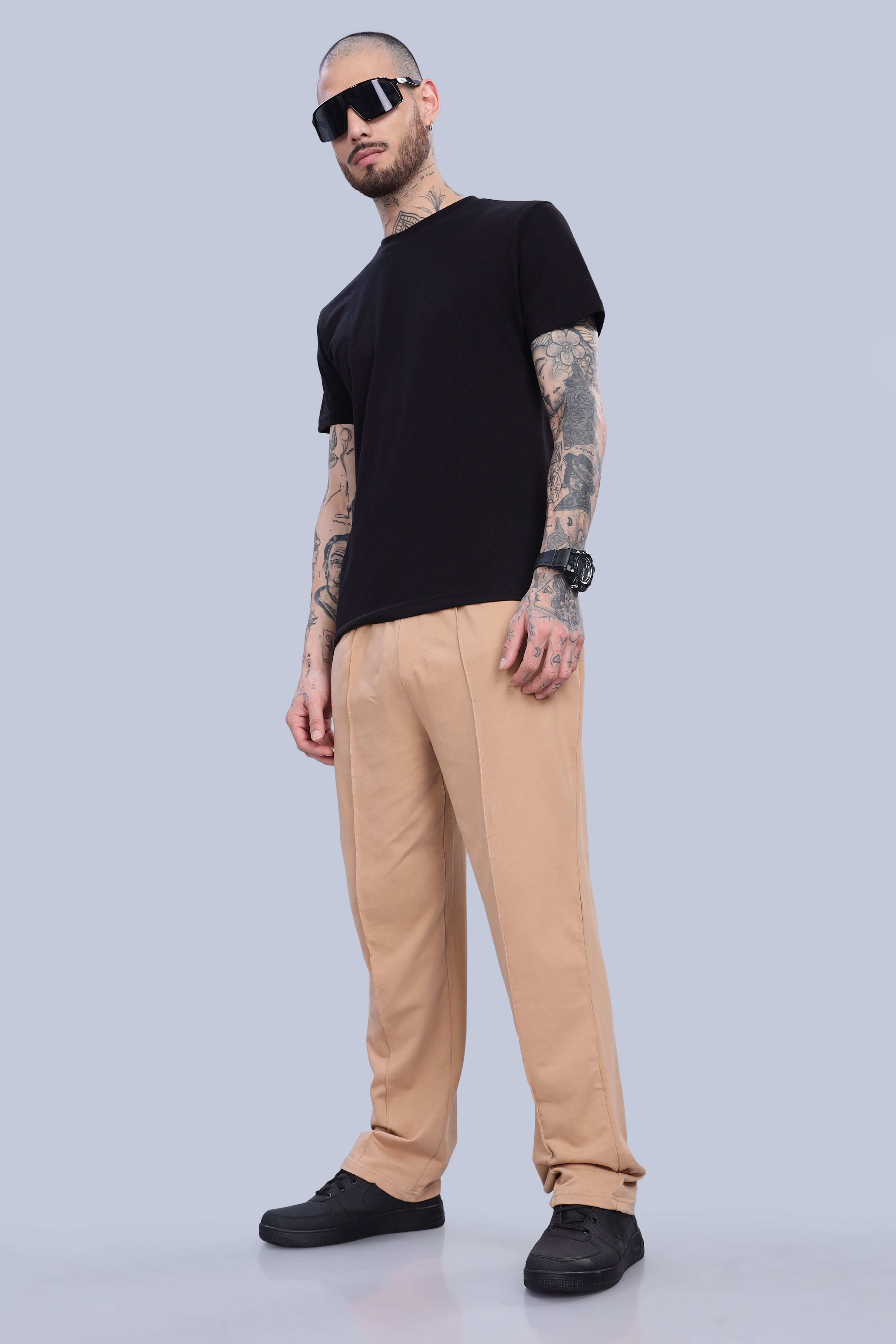 Men's Taupe Lightweight Lounge Pants