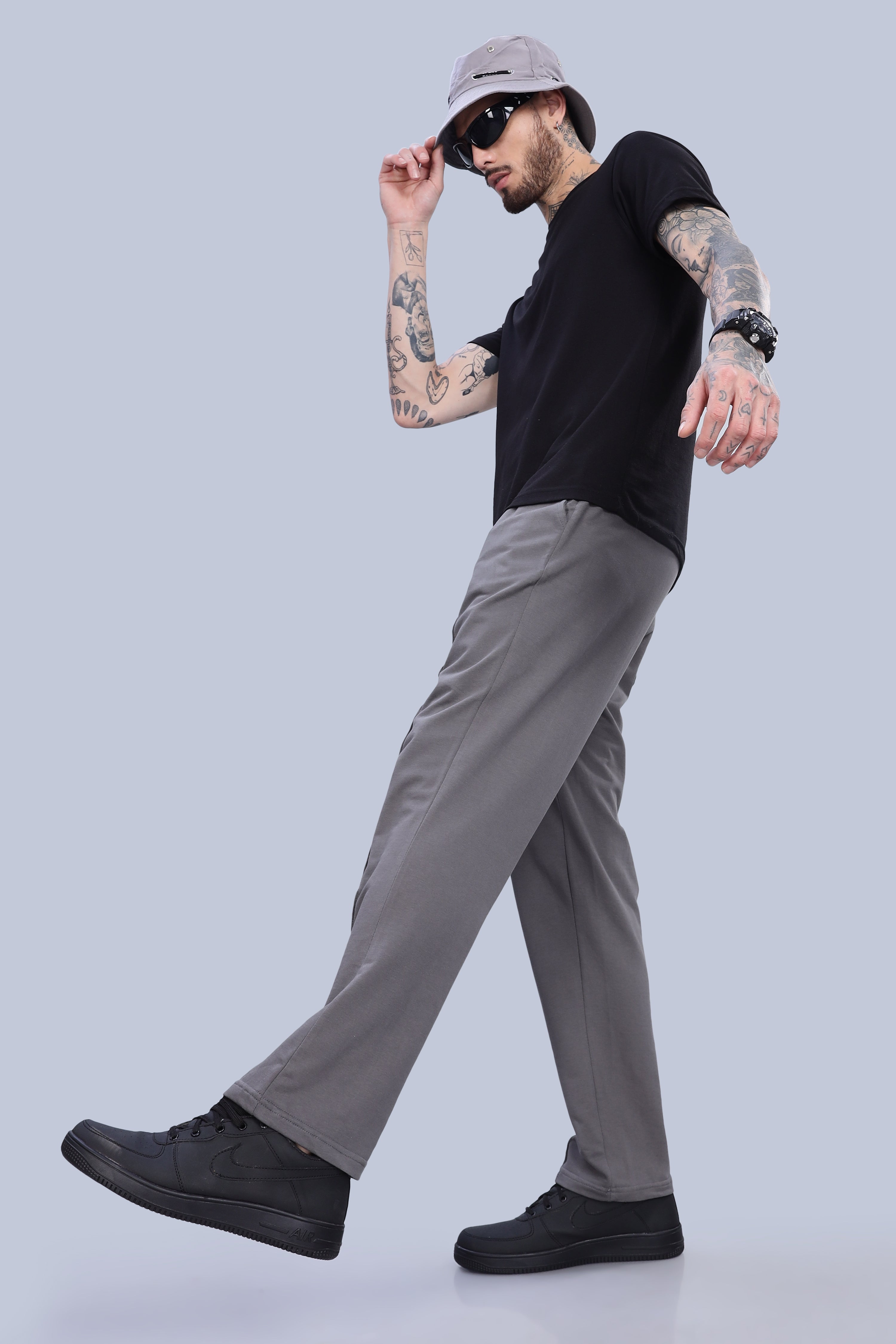 Men's Grey Lightweight Lounge Pants
