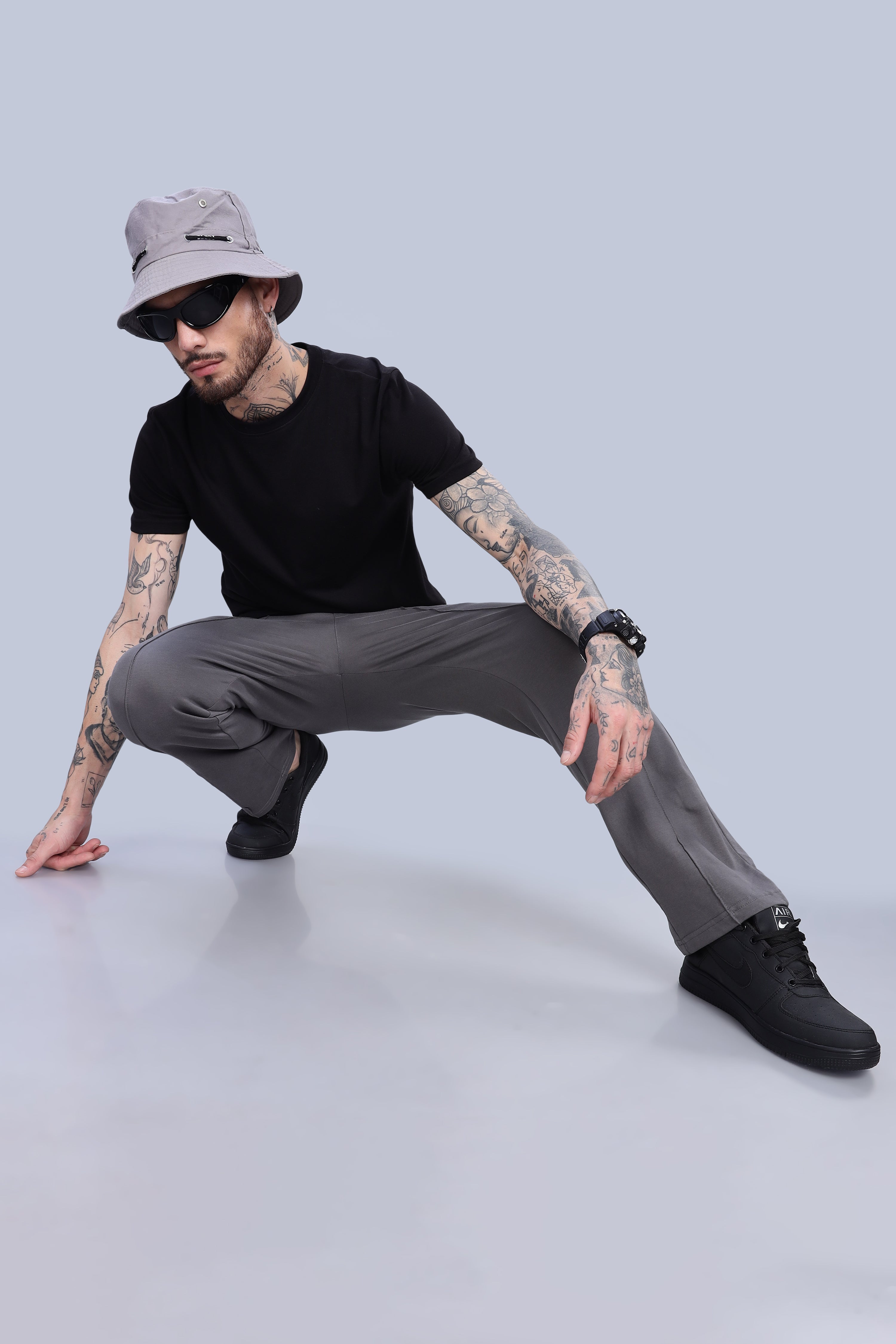 Men's Grey Lightweight Lounge Pants