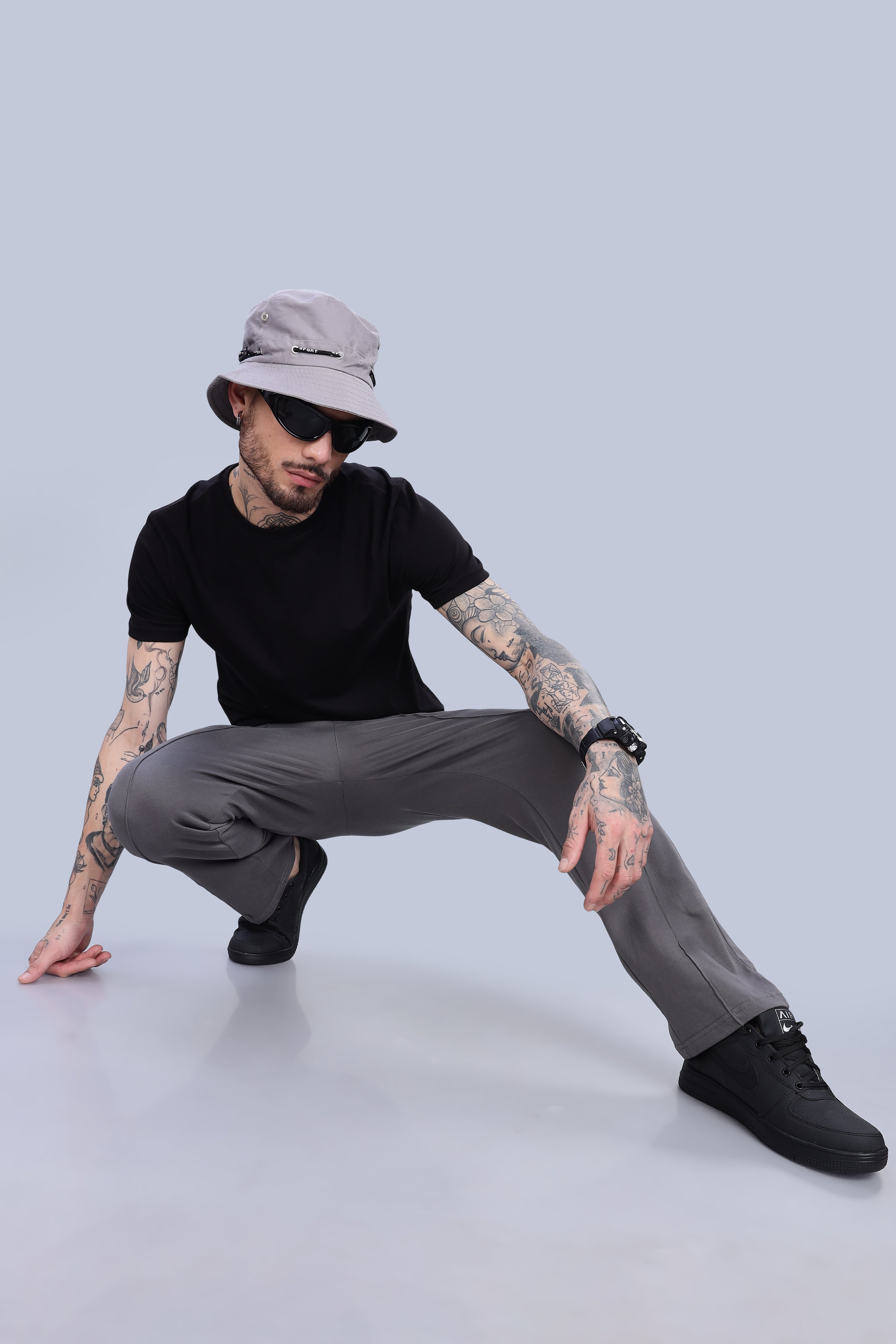 Men's Grey Lightweight Lounge Pants