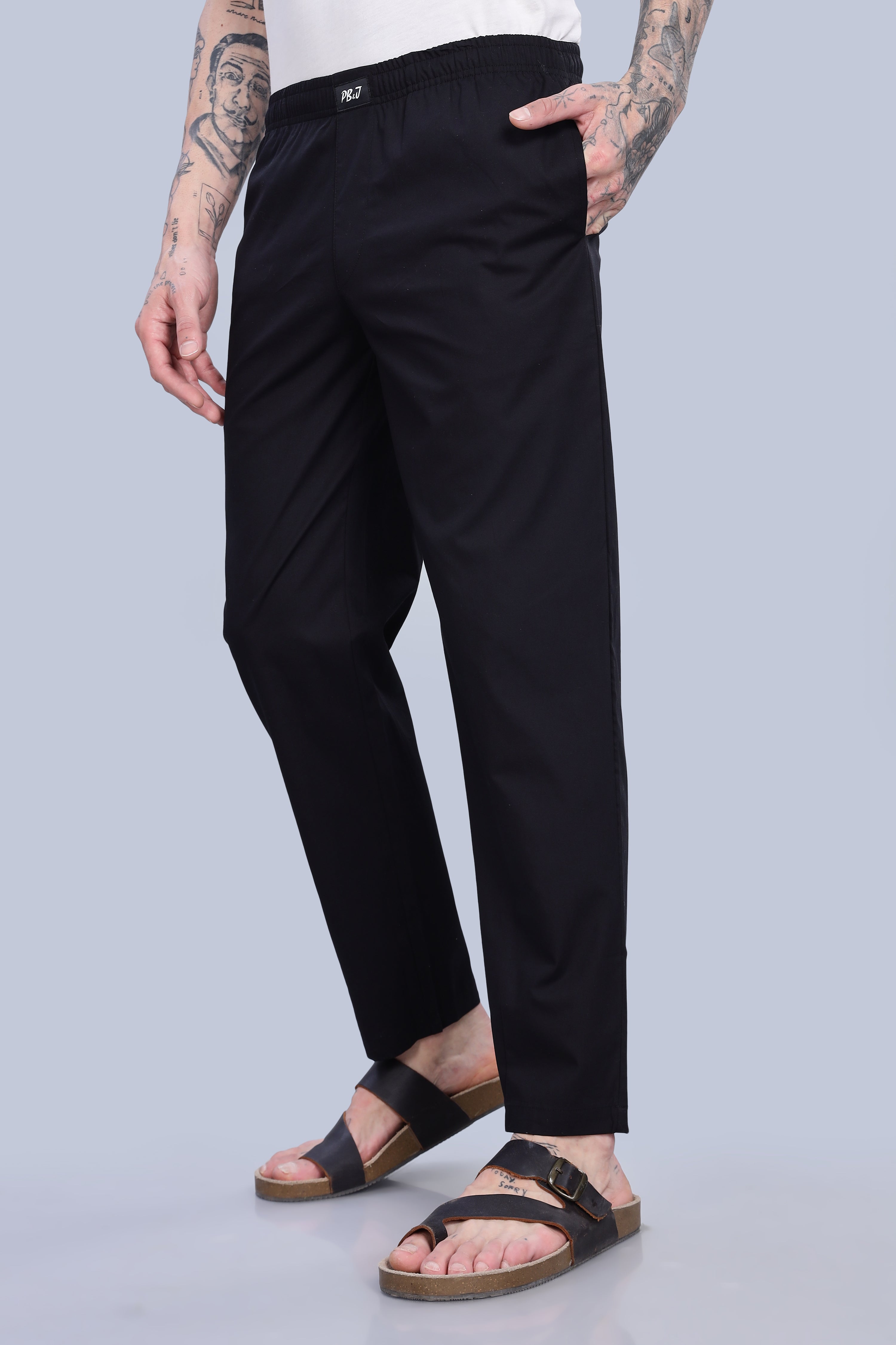 Men's Black Pyjamas