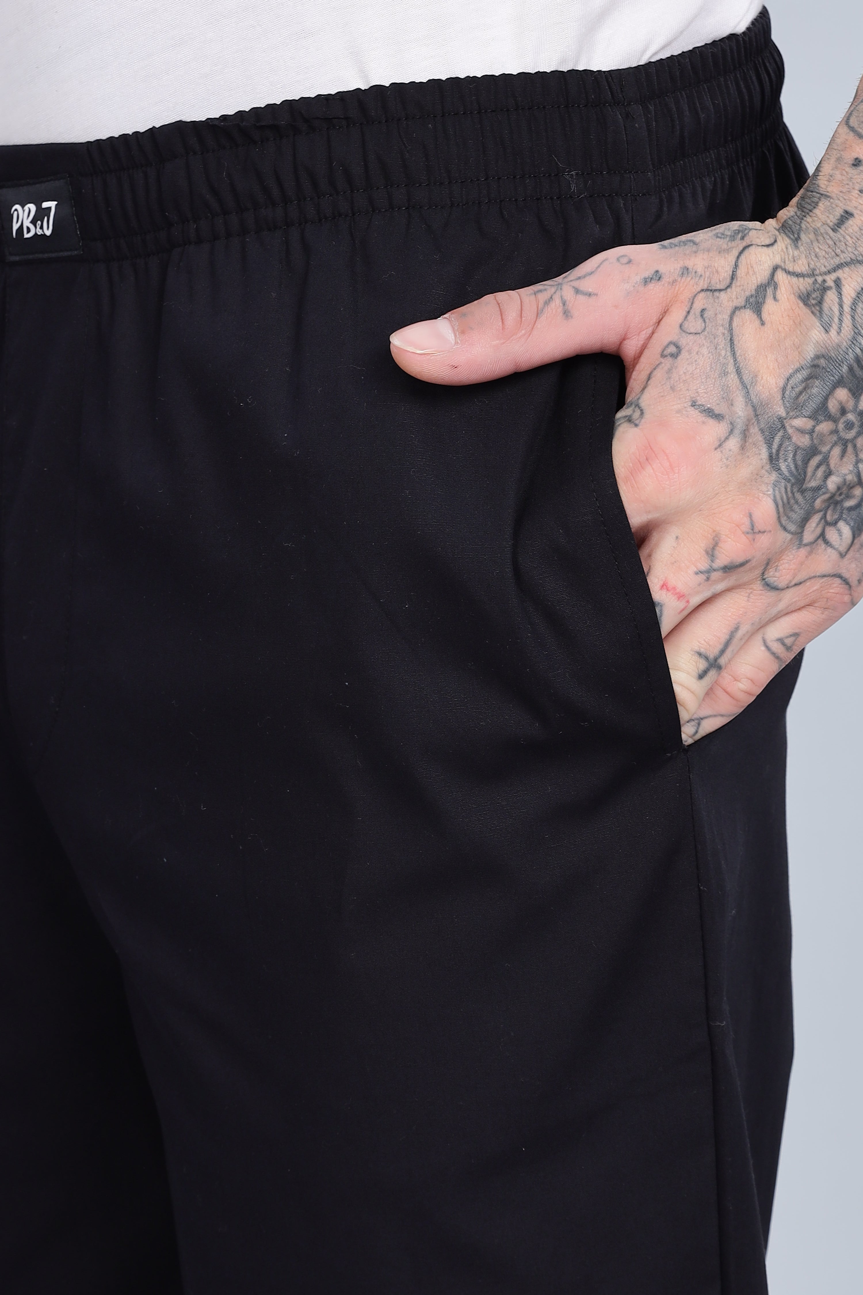 Men's Black Pyjamas