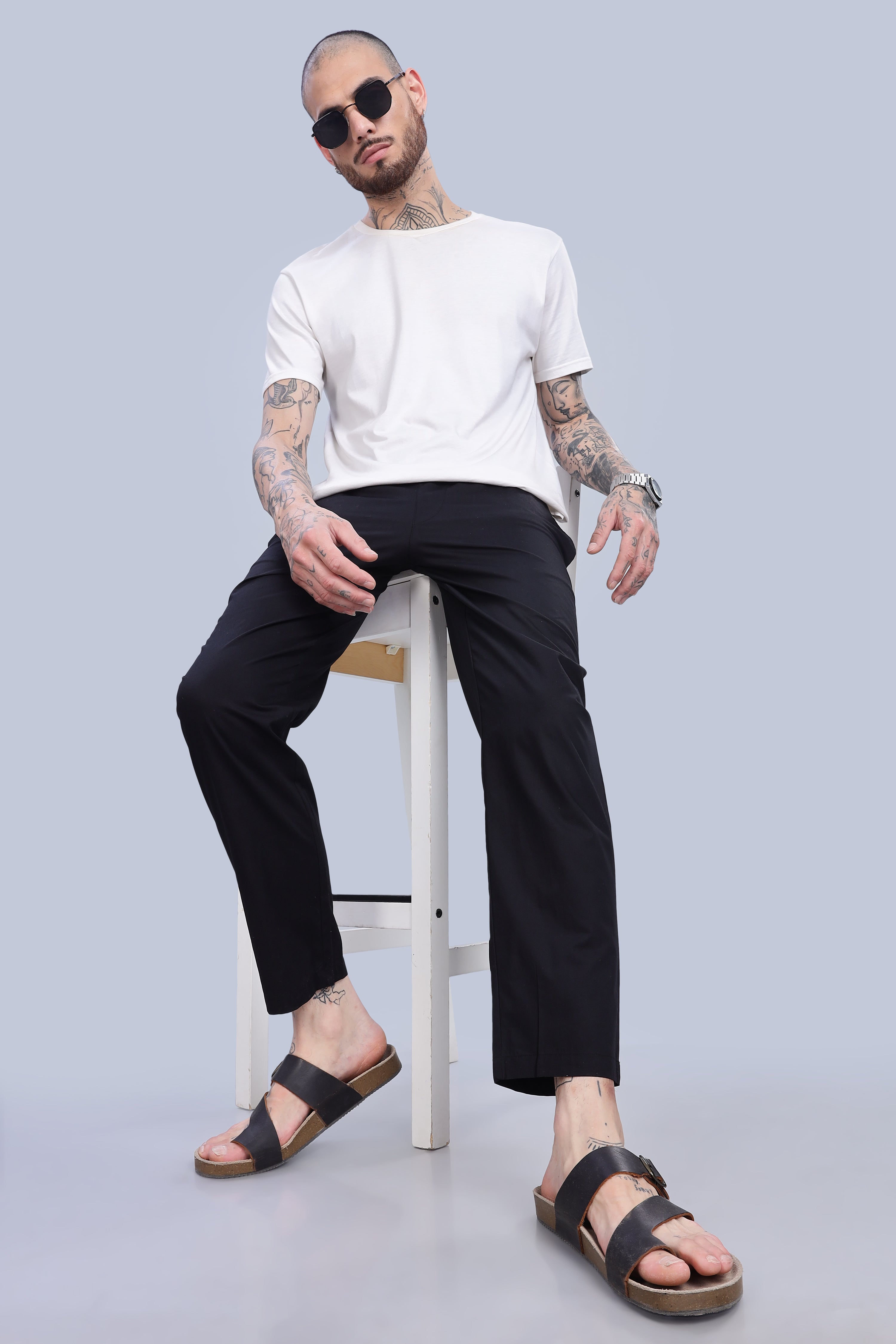 Men's Black Pyjamas