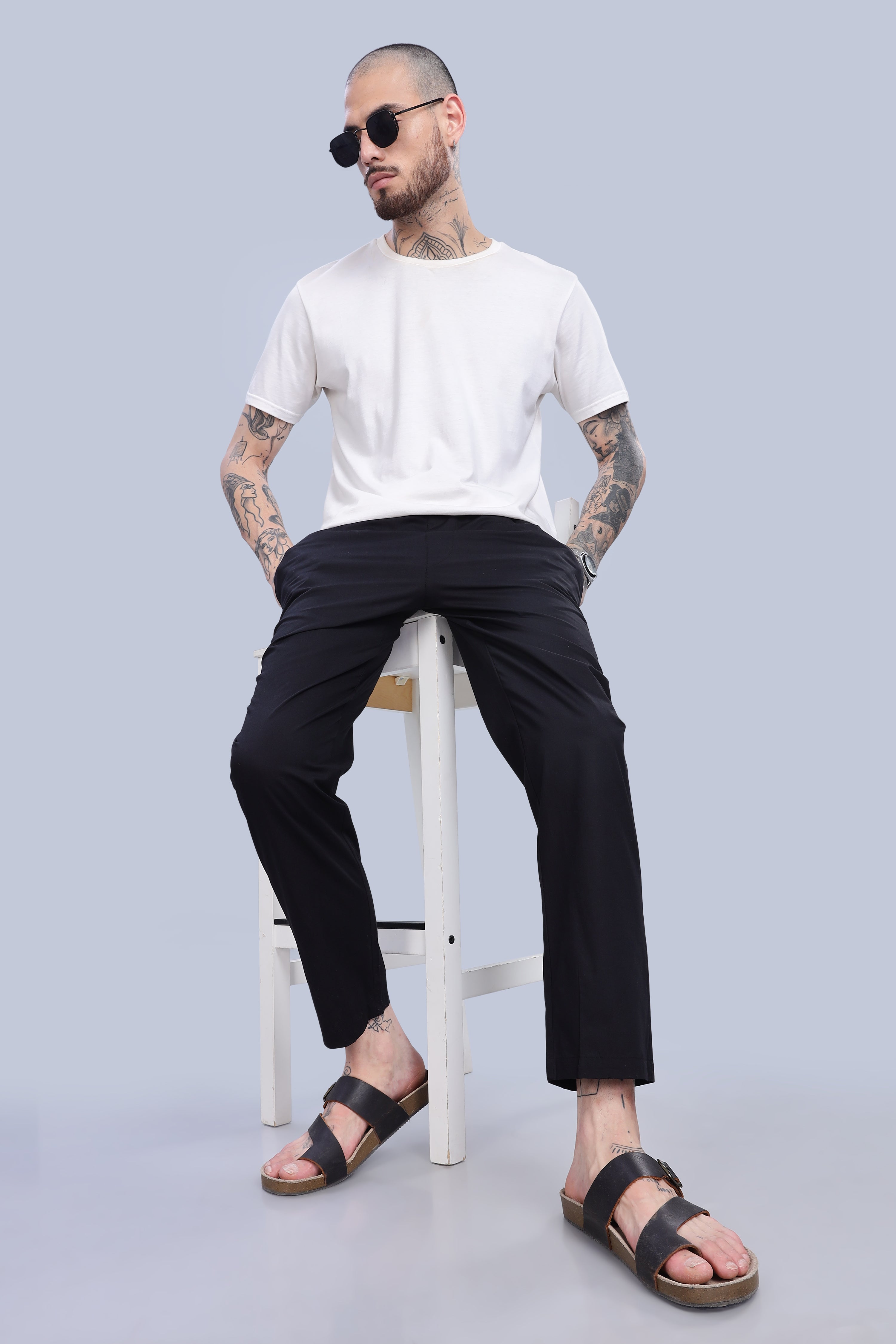 Men's Black Pyjamas