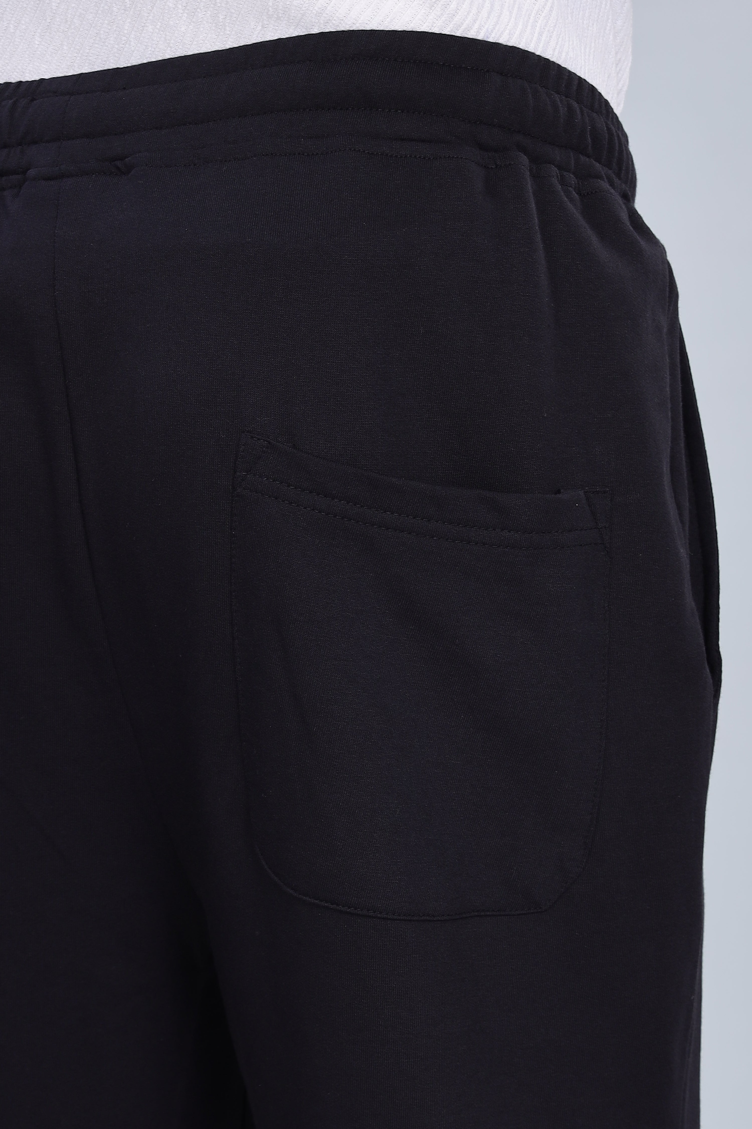 Men's Black Lightweight Lounge Pants