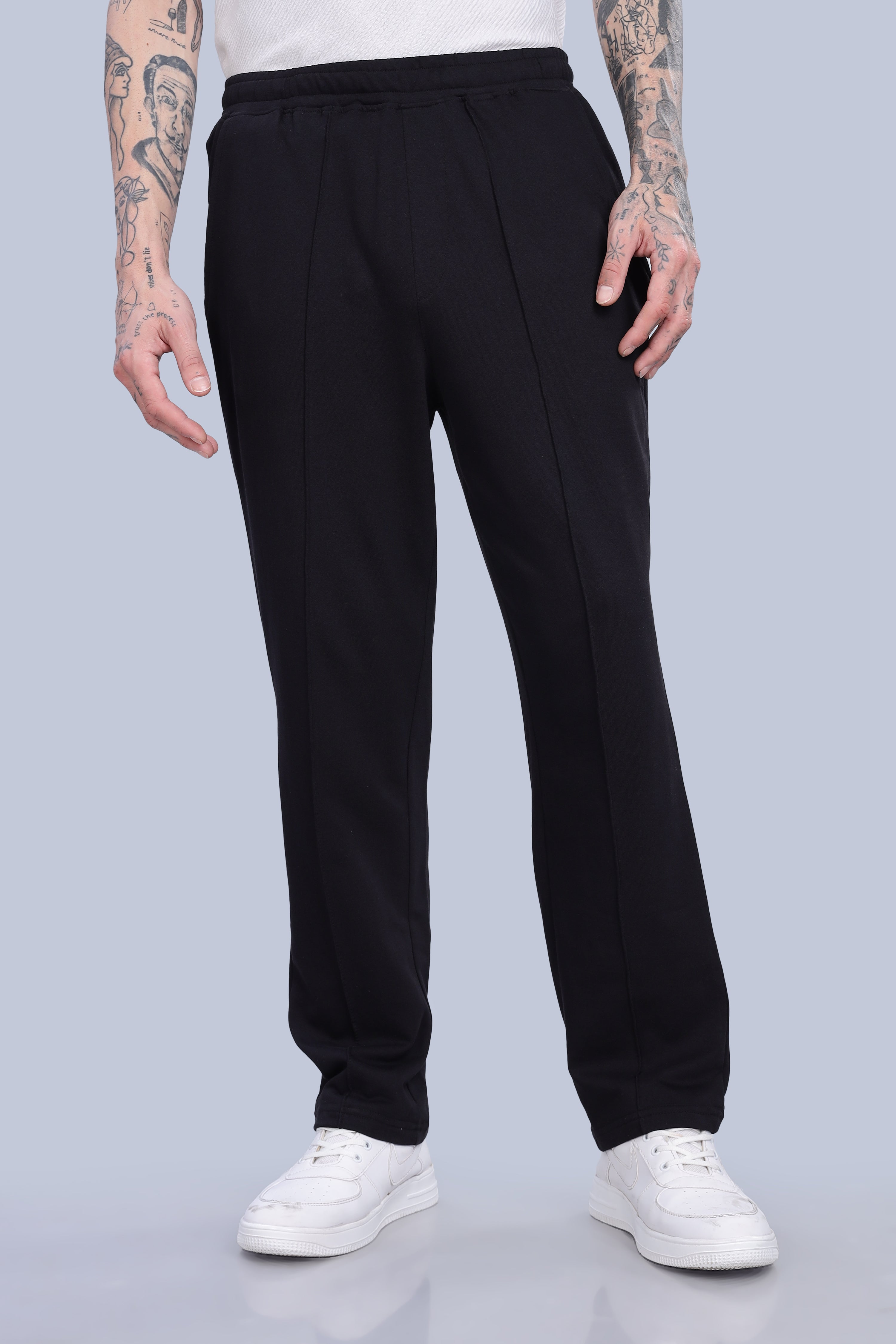 Men's Black Lightweight Lounge Pants