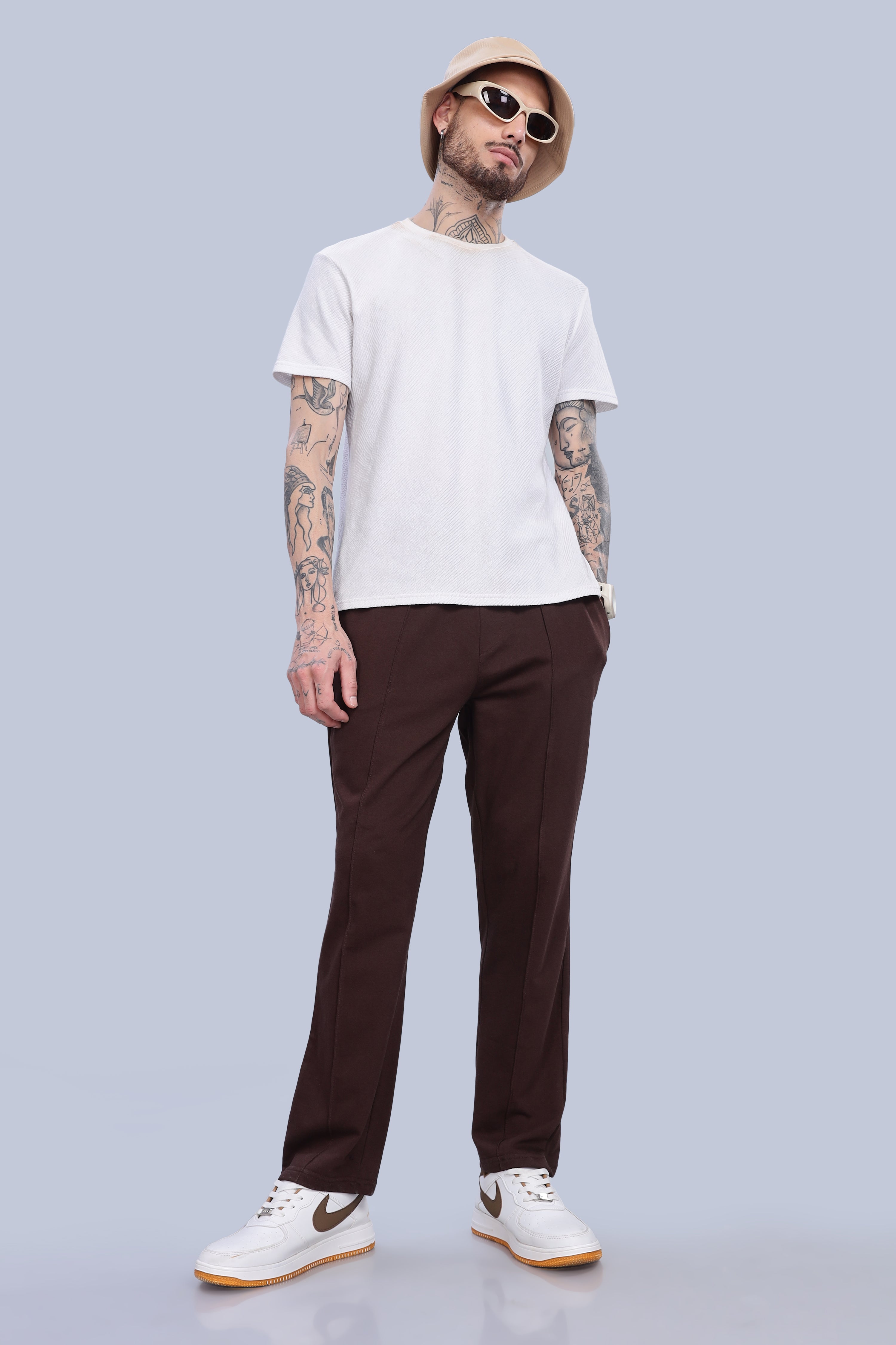 Men's Brown Lightweight Lounge Pants