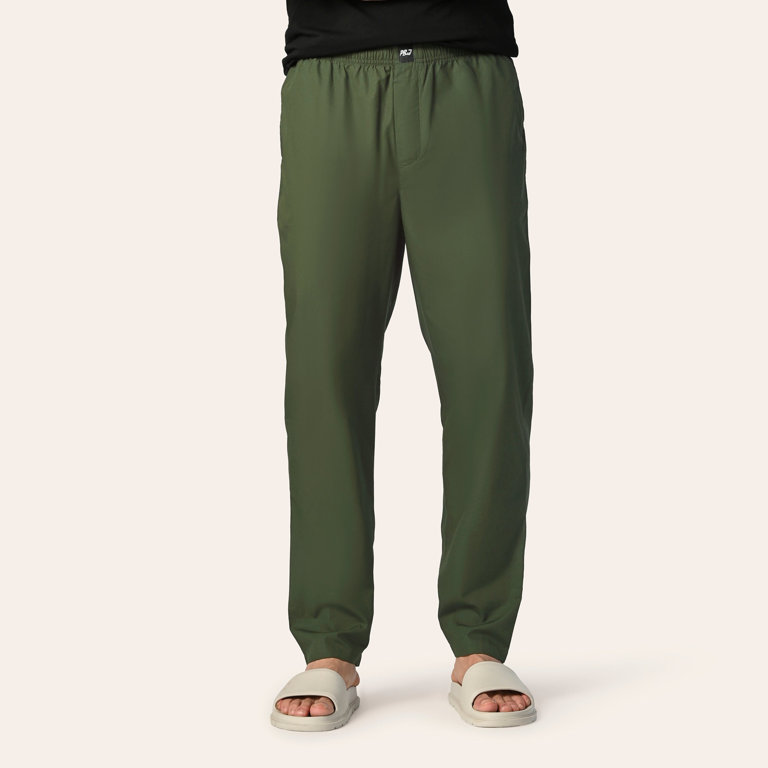 Men's Olive Green Pyjamas
