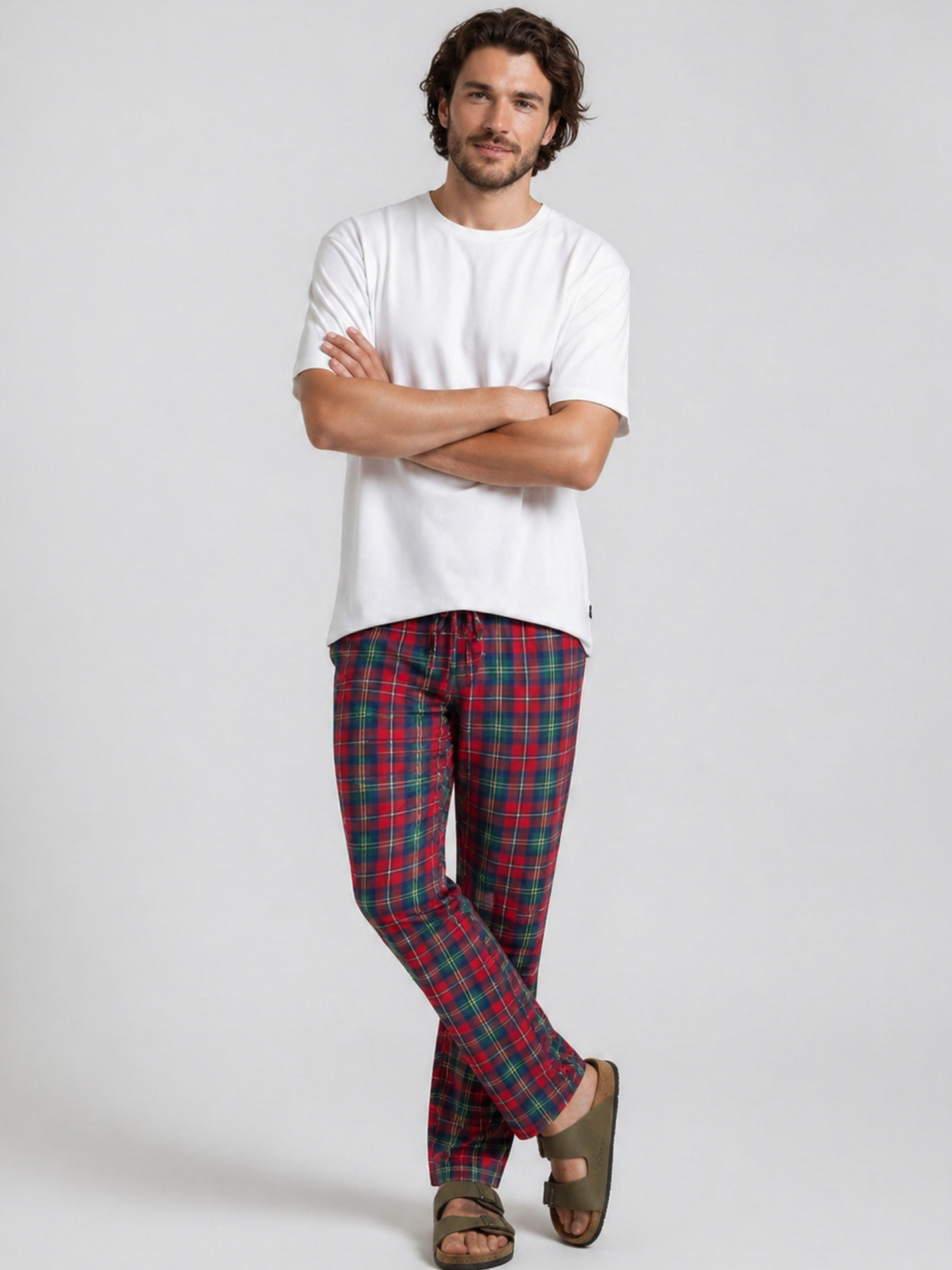 Redwood Checks Cotton Pyjamas