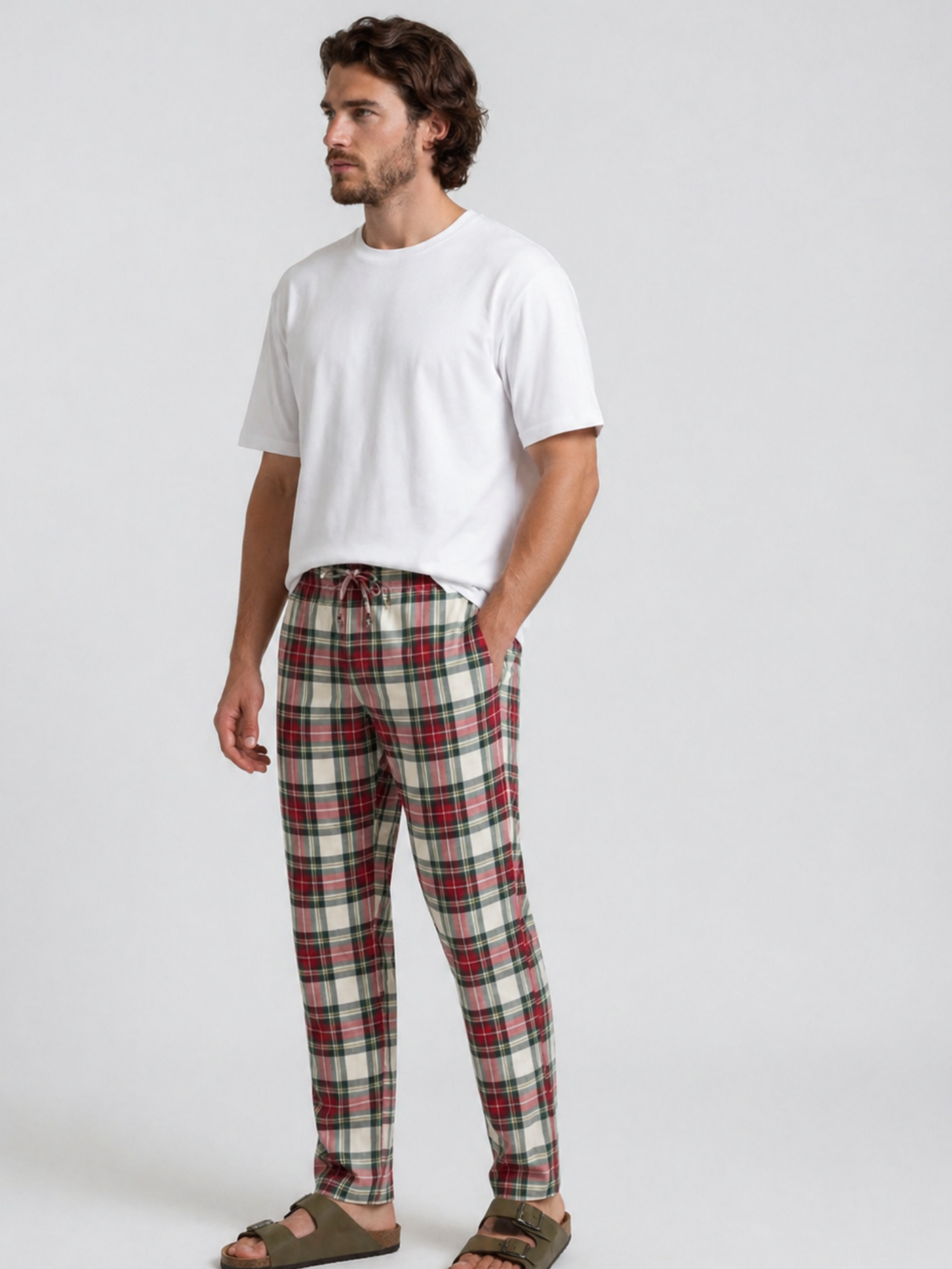 Classic Tartan Checked Cotton Pyjamas