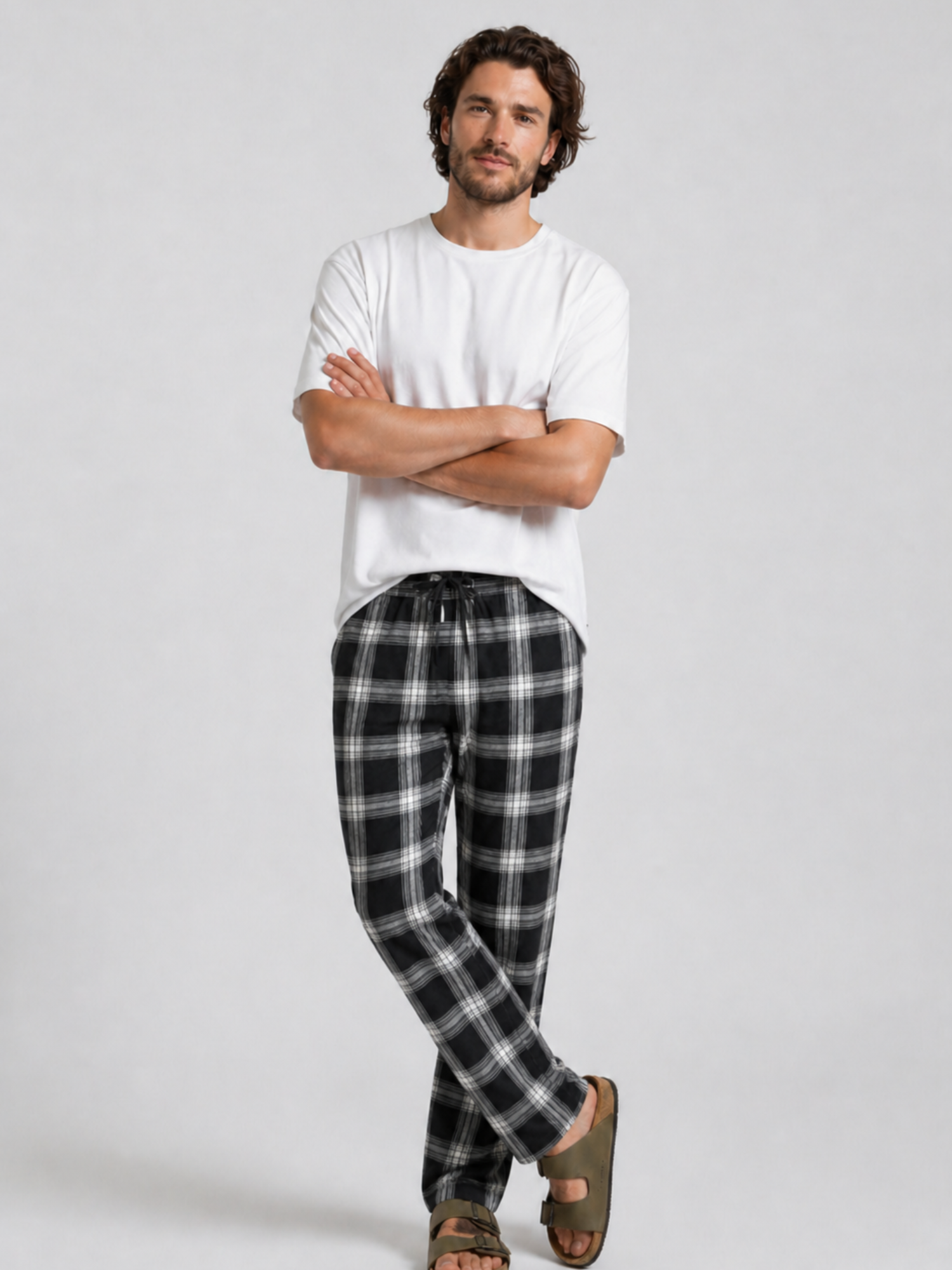 Classic Black Checks Pyjamas