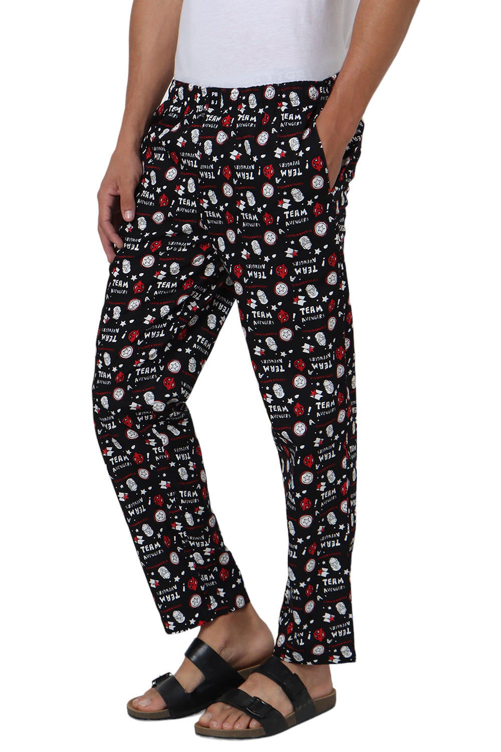 Black Comics Print Pyjama