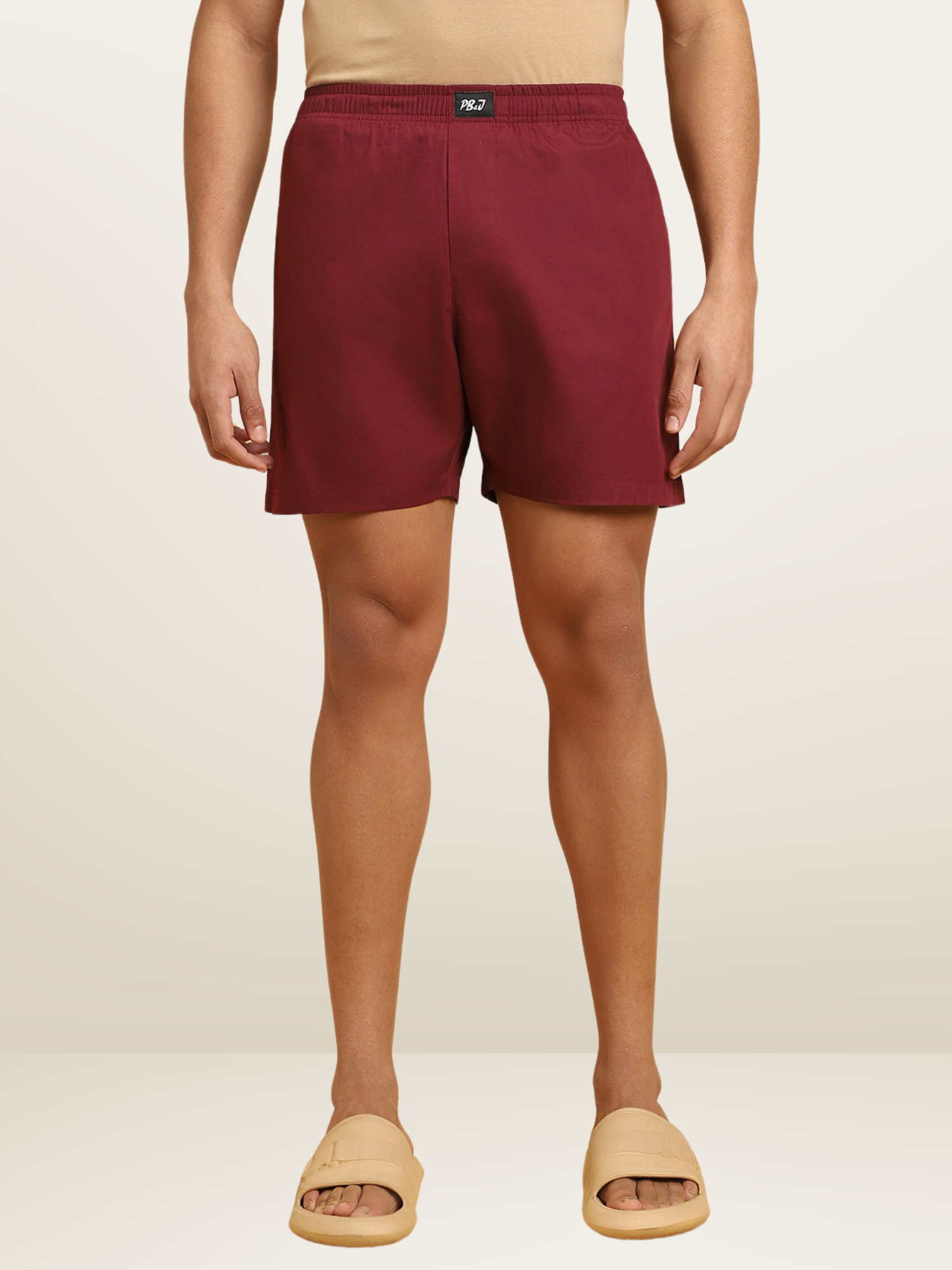 Men's Maroon Boxers