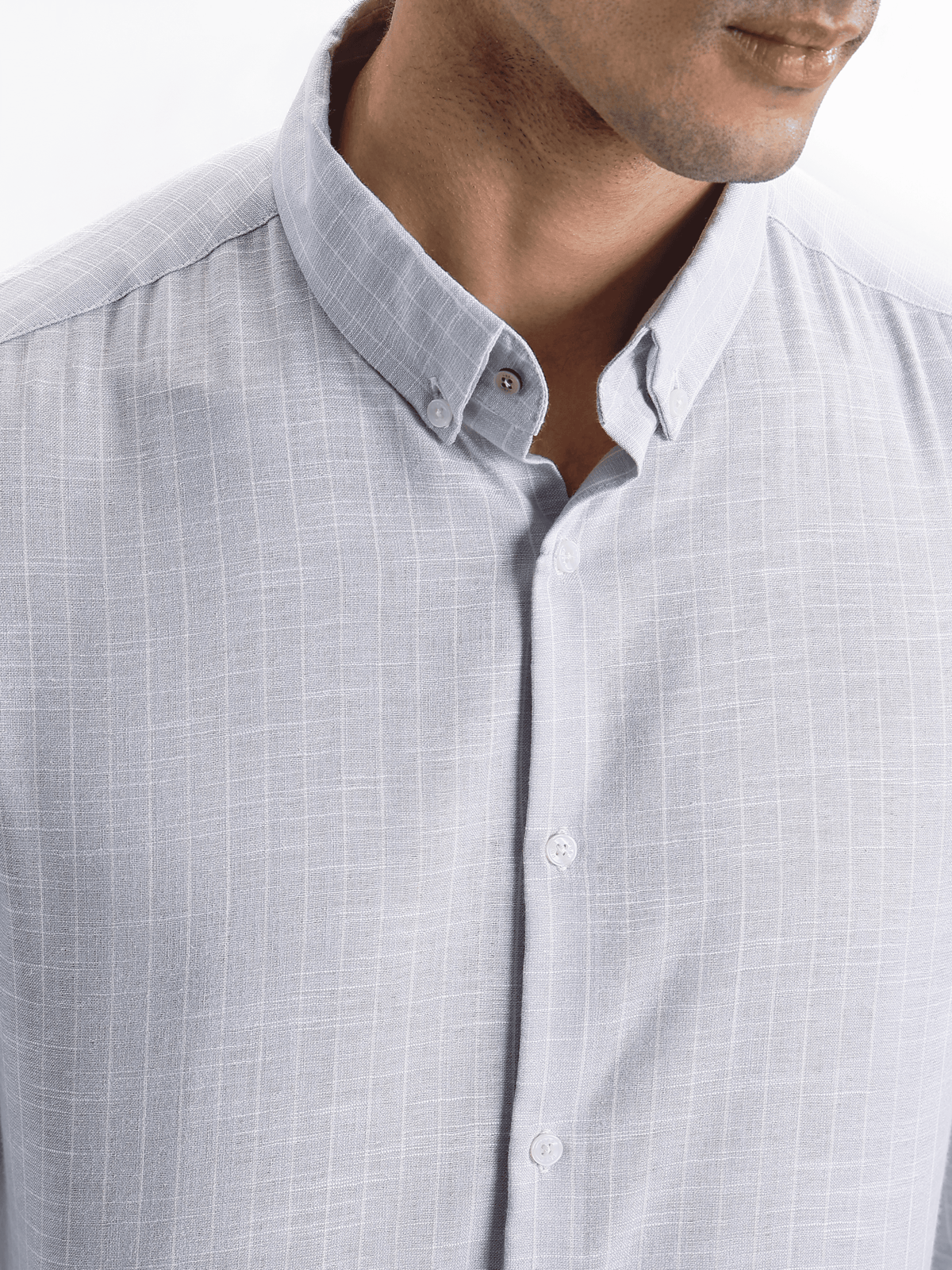 Milo-Regular Fit Striped Linen Shirt