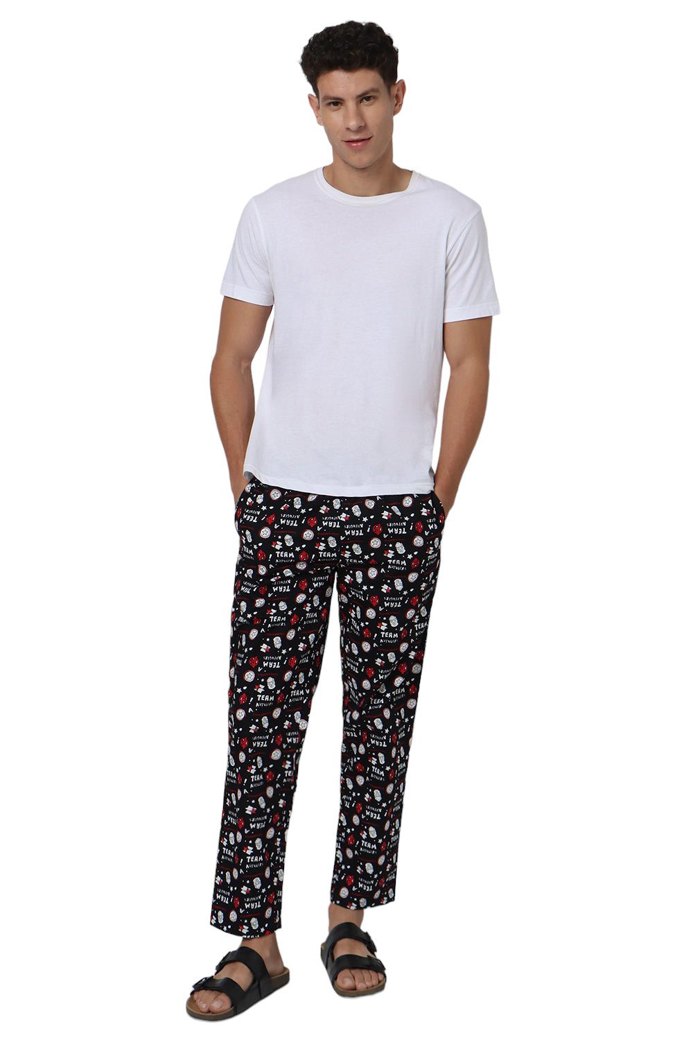Black Comics Print Pyjama