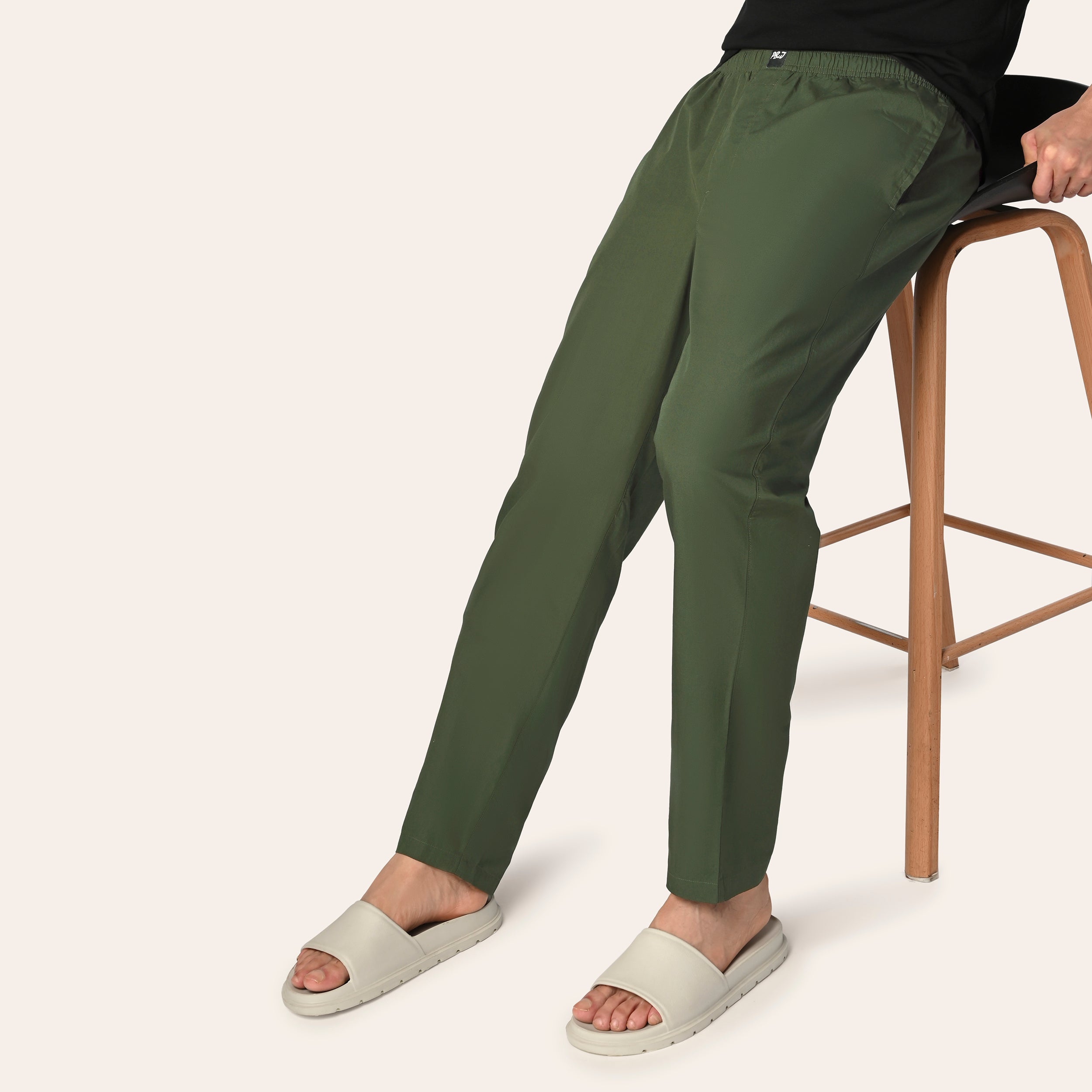 Men's Olive Green Pyjamas