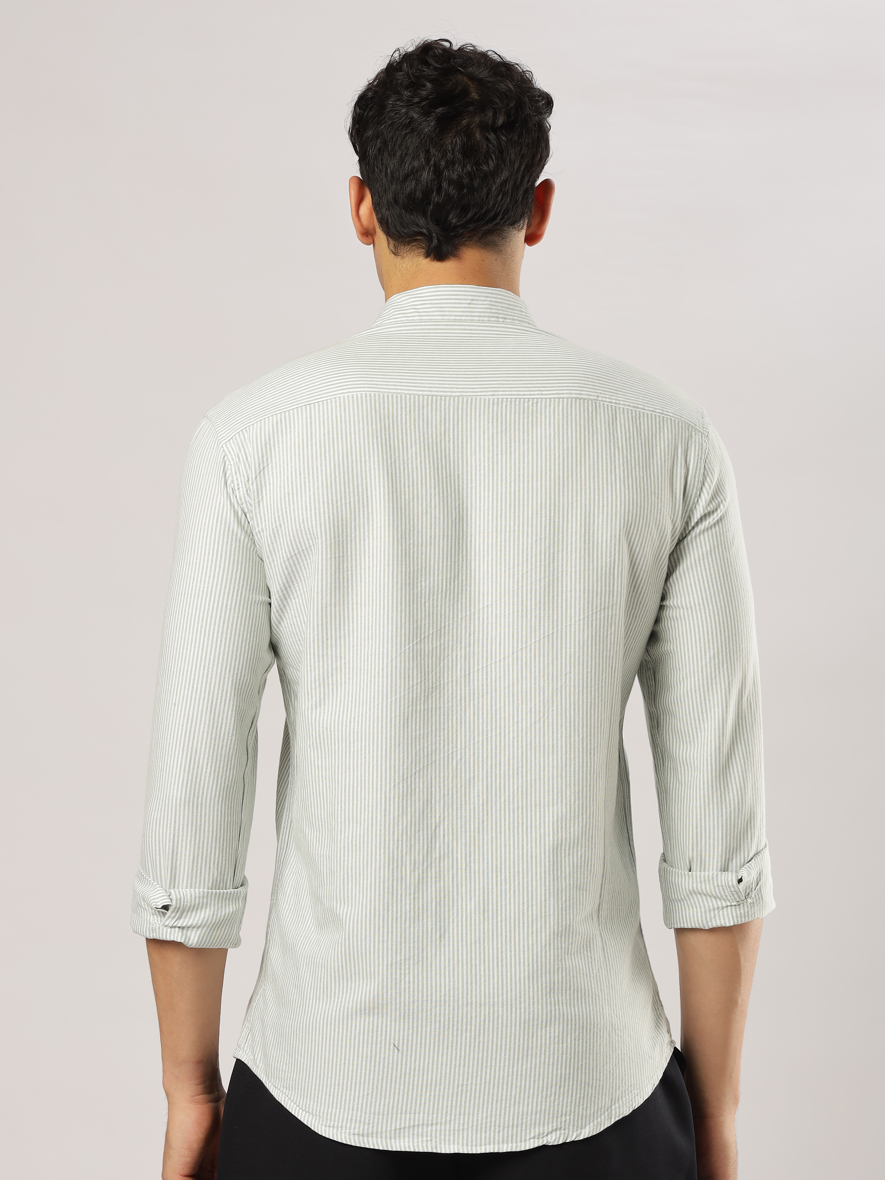 Sage Stripe Classic Shirt