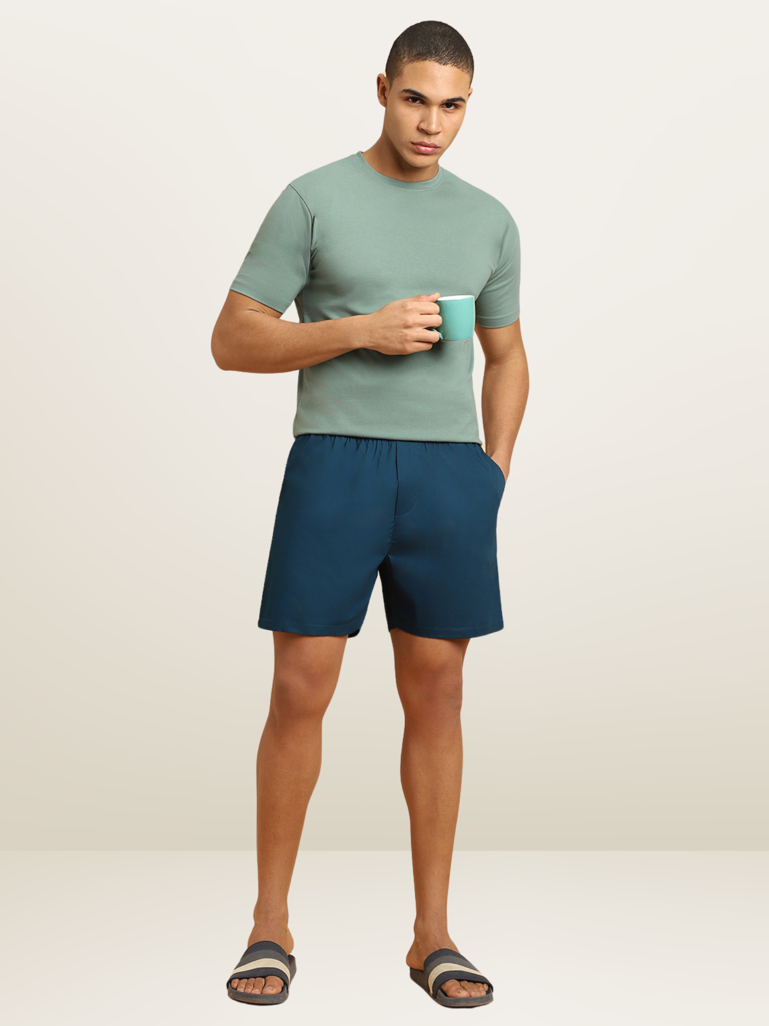 Men's Deep Blue Boxers