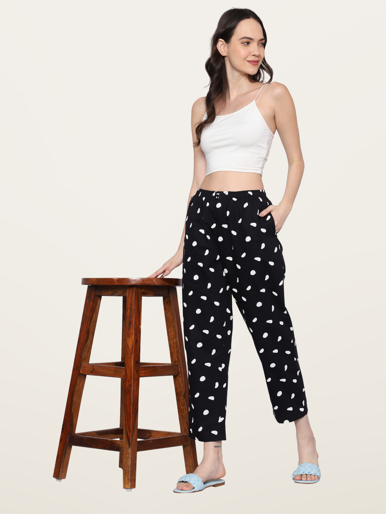 Polka Print Pyjama