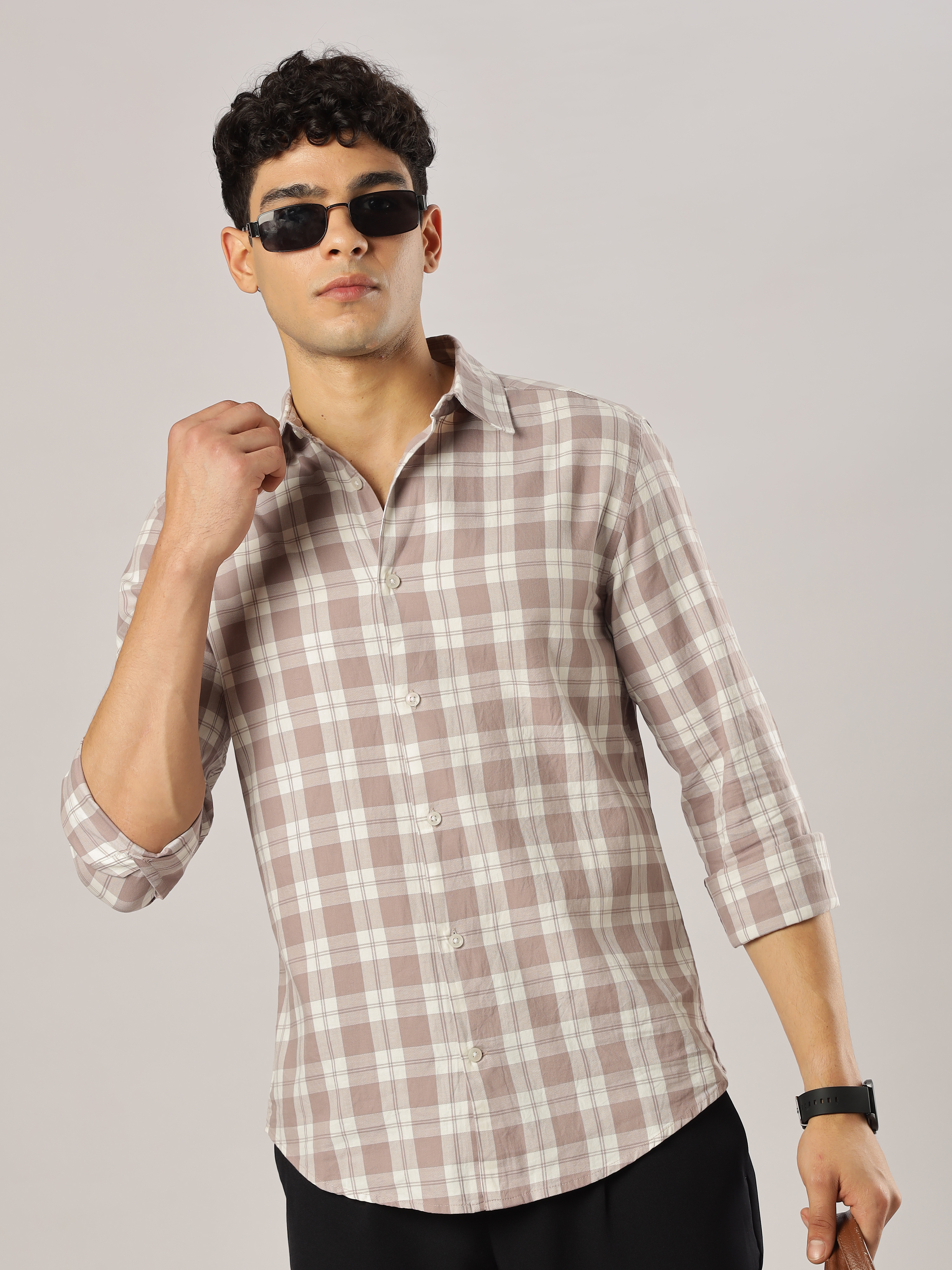 Cocoa Regent Checks Shirt