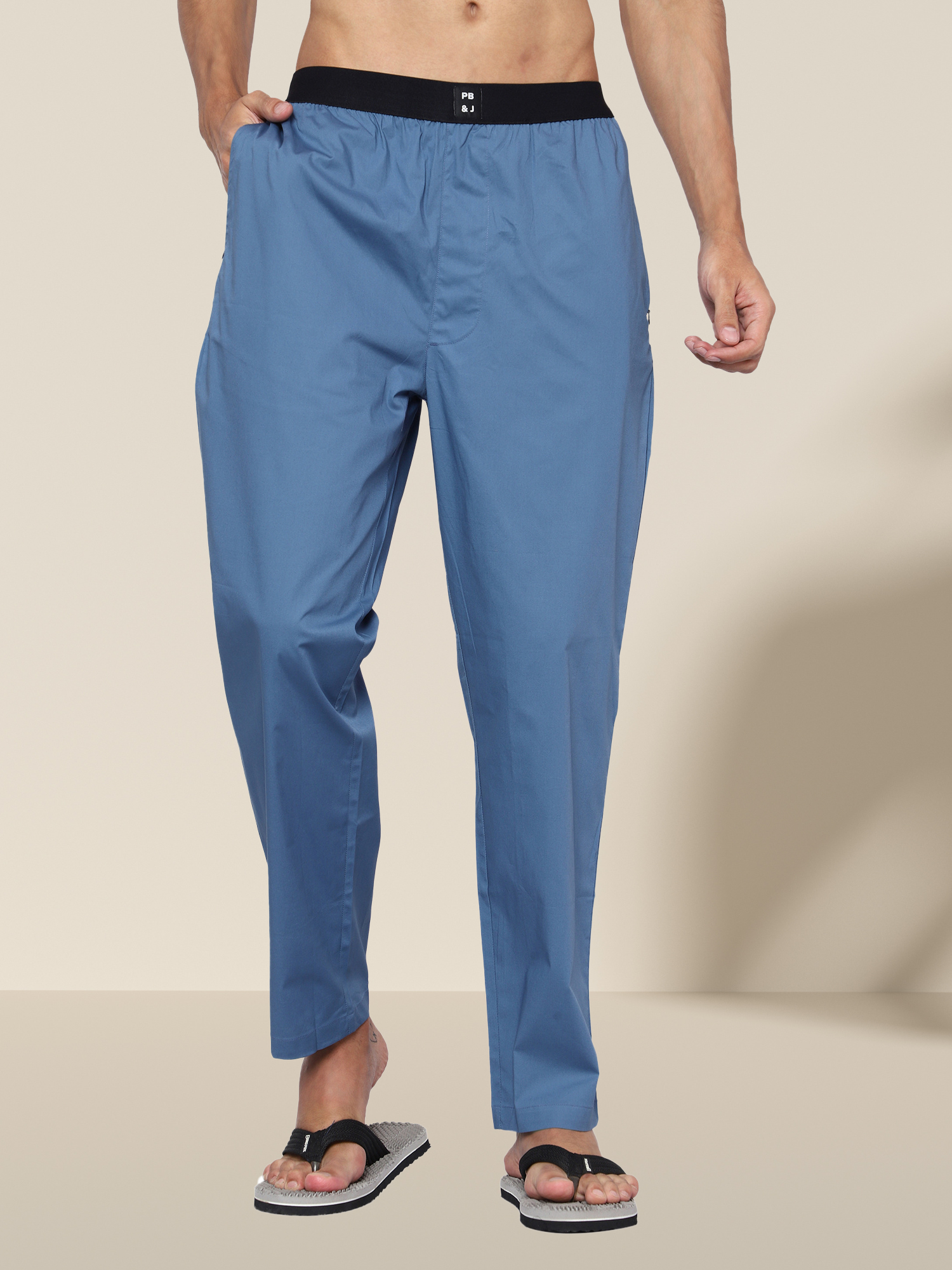Men's Steel Blue Pyjamas
