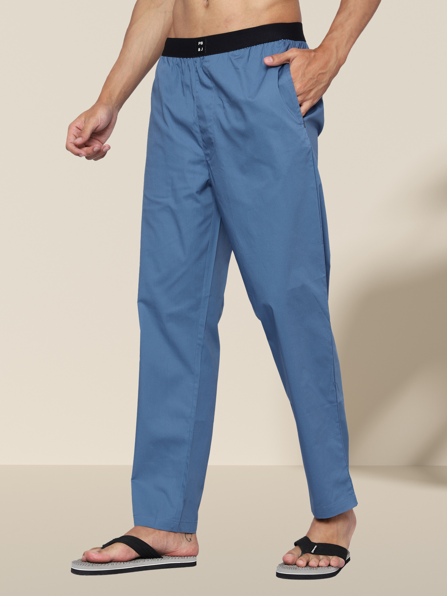 Men's Steel Blue Pyjamas