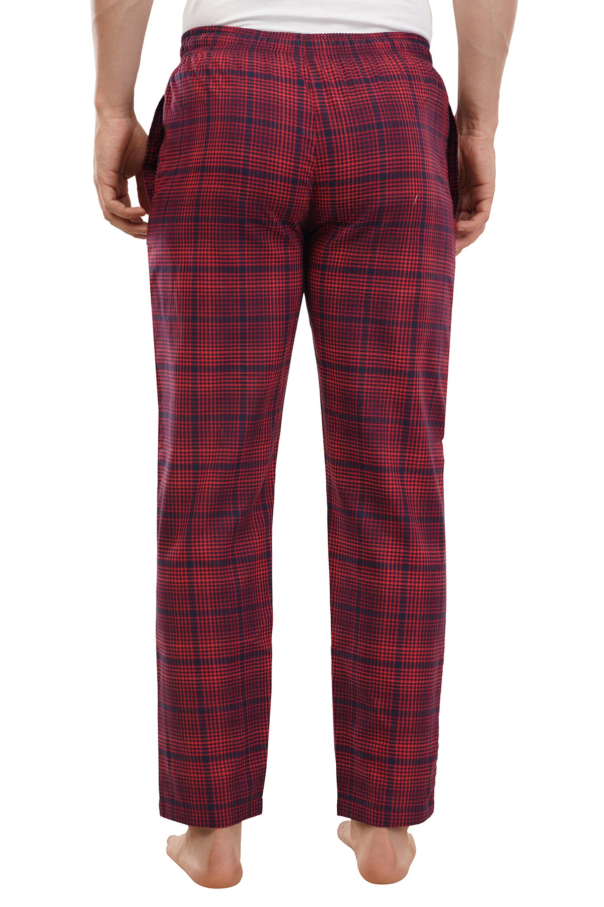 Red Checks & Jet Black Pyjamas Combo