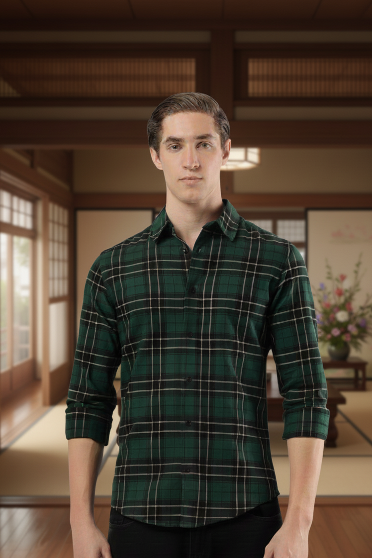 Highland Emerald Check Shirt