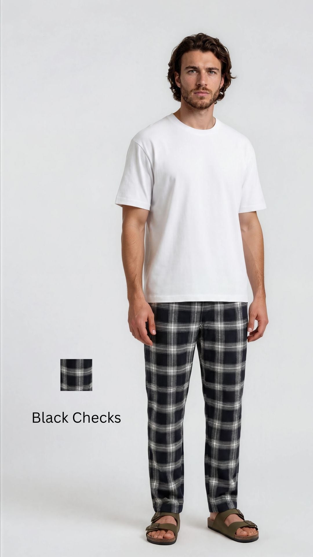 Men's Regular Fit Cotton Pyjamas