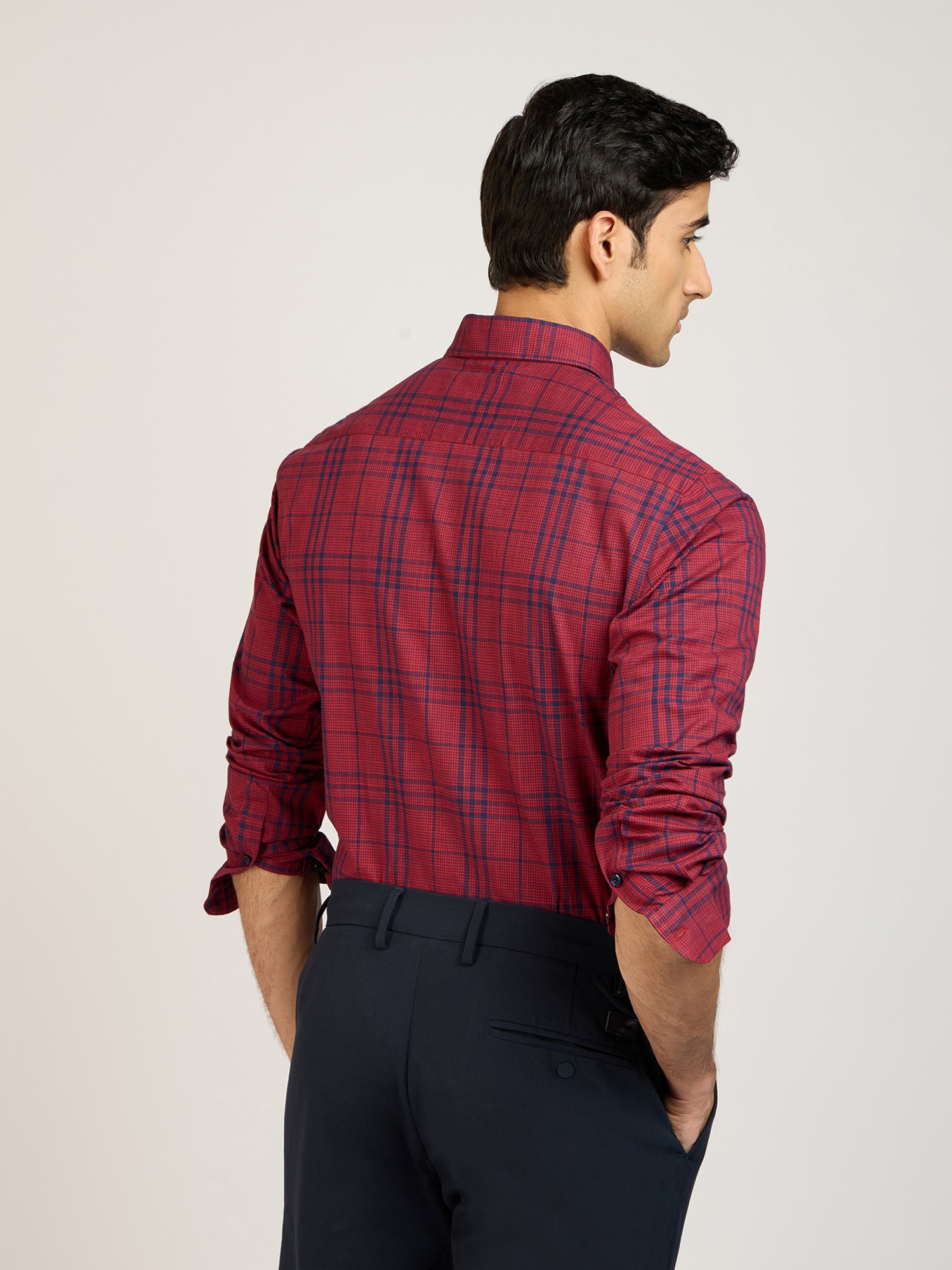 Chambray Check Shirt
