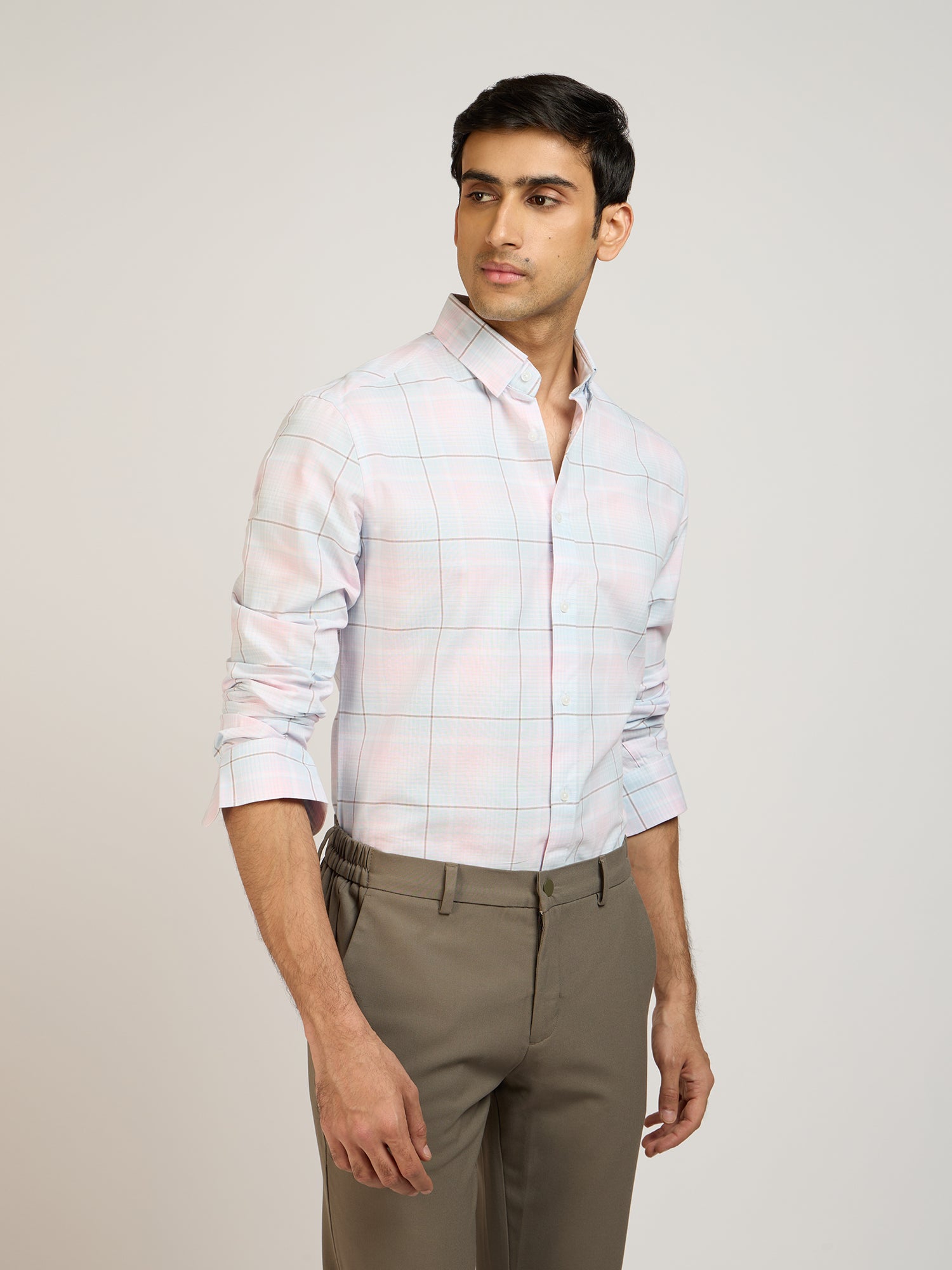 Broad Check Oxford Shirt