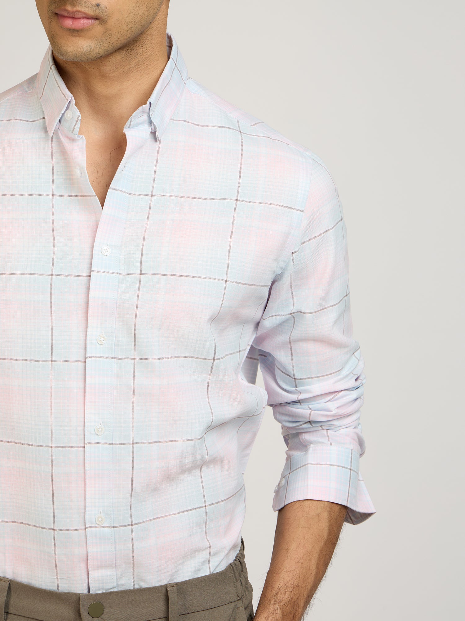 Broad Check Oxford Shirt
