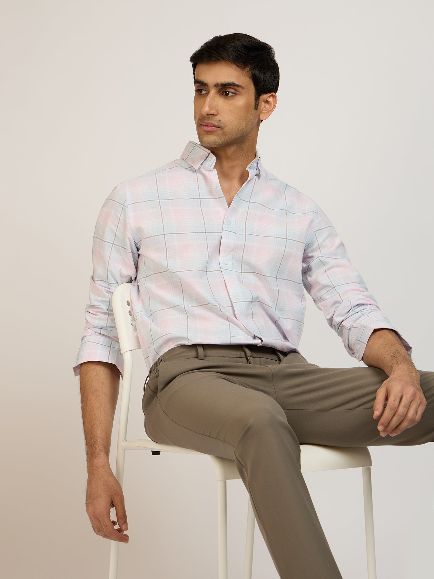 Broad Check Oxford Shirt