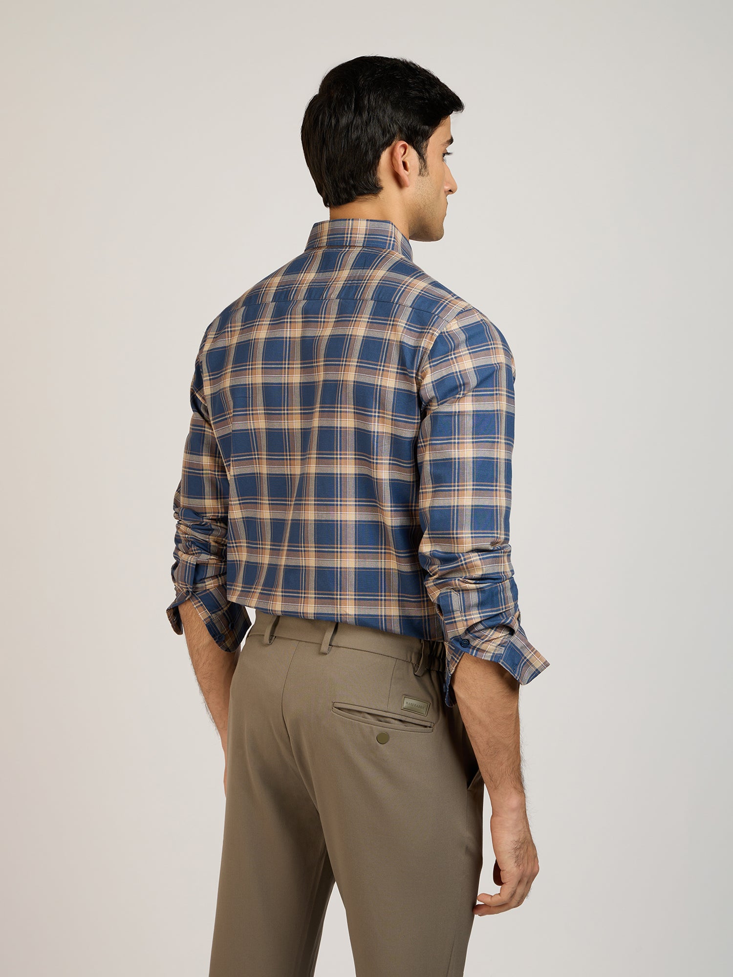 Oxford Checks Blue Shirt