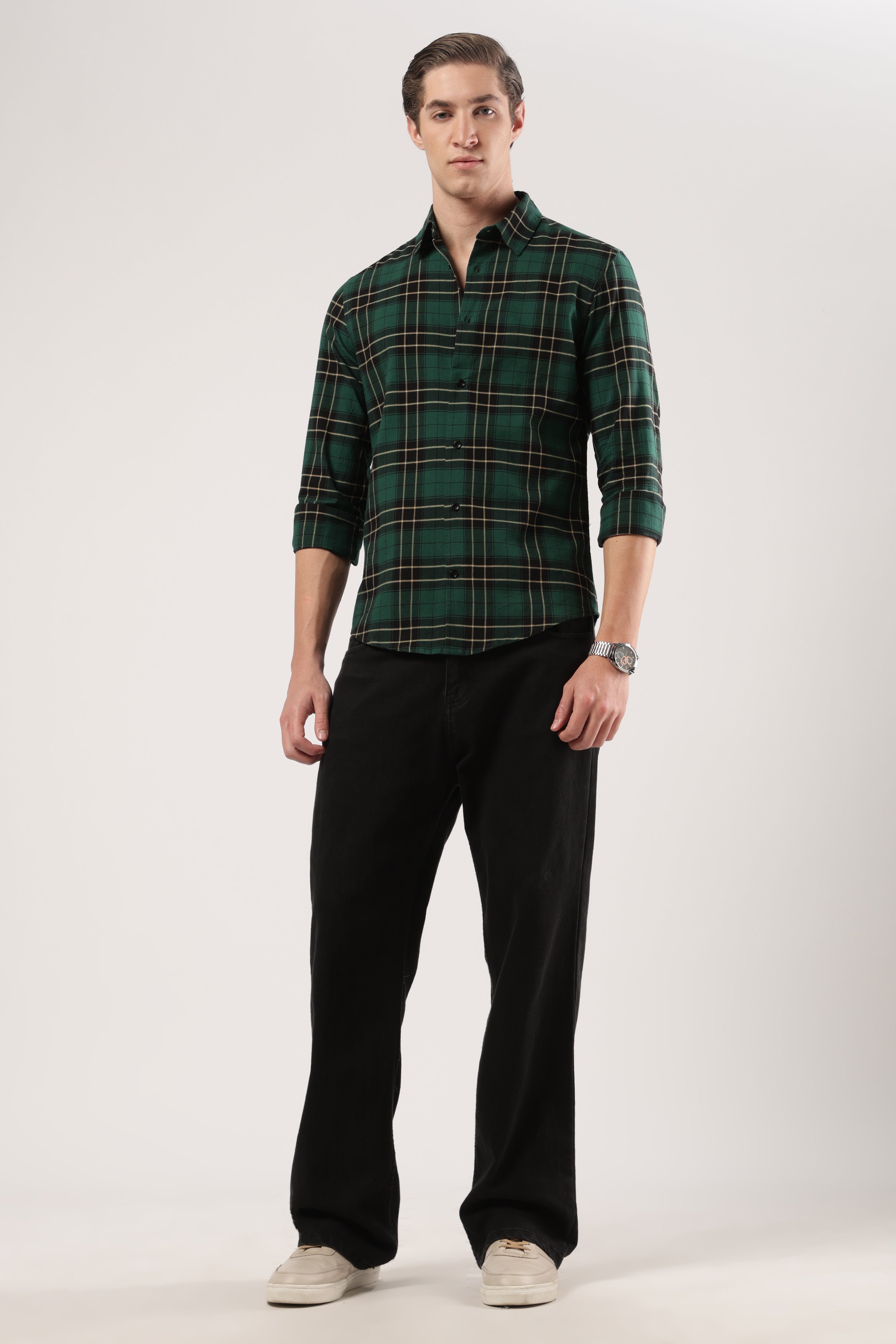 Highland Emerald Check Shirt