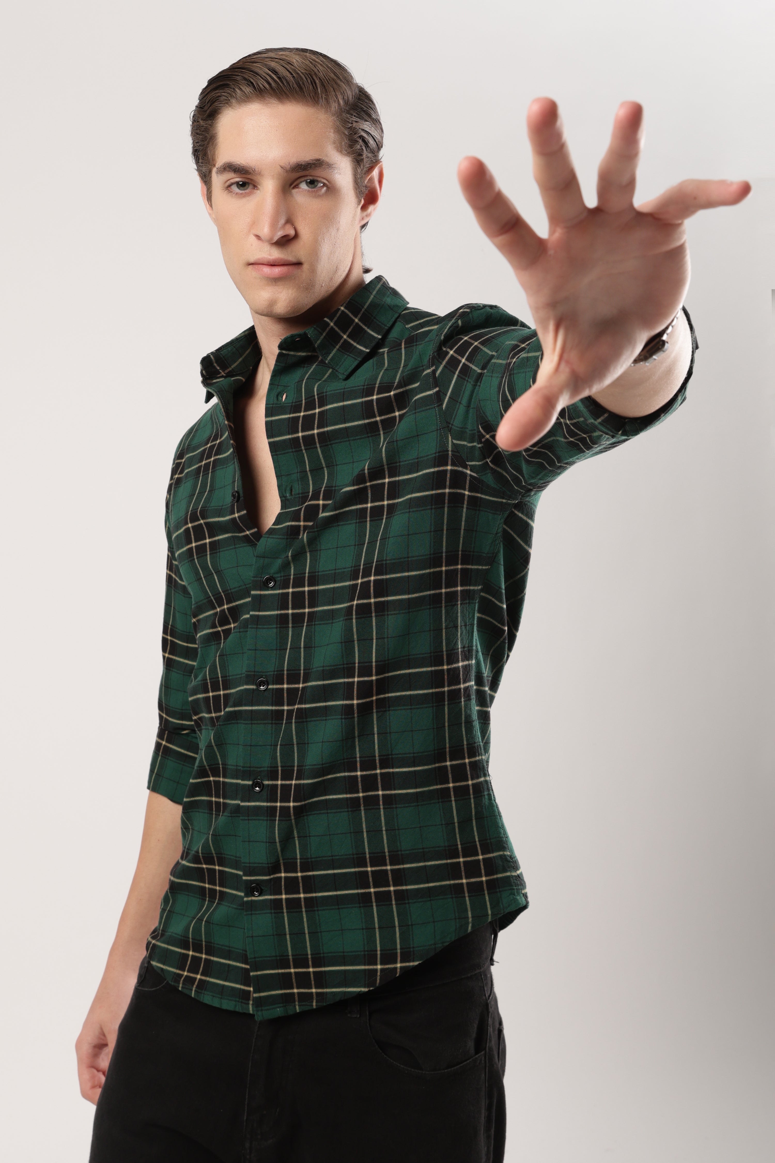 Highland Emerald Check Shirt