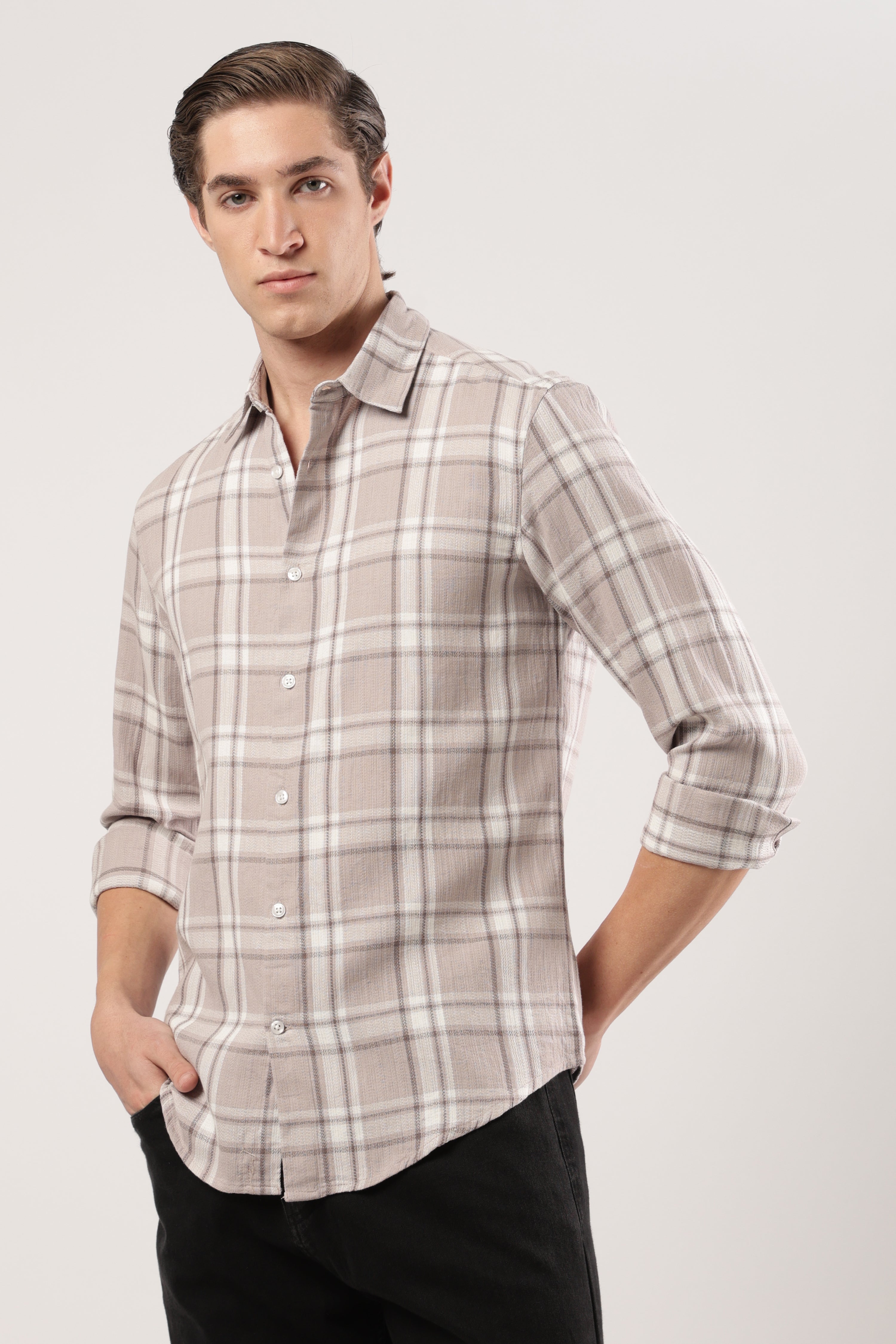 Ashmoor Grid Checks Shirt