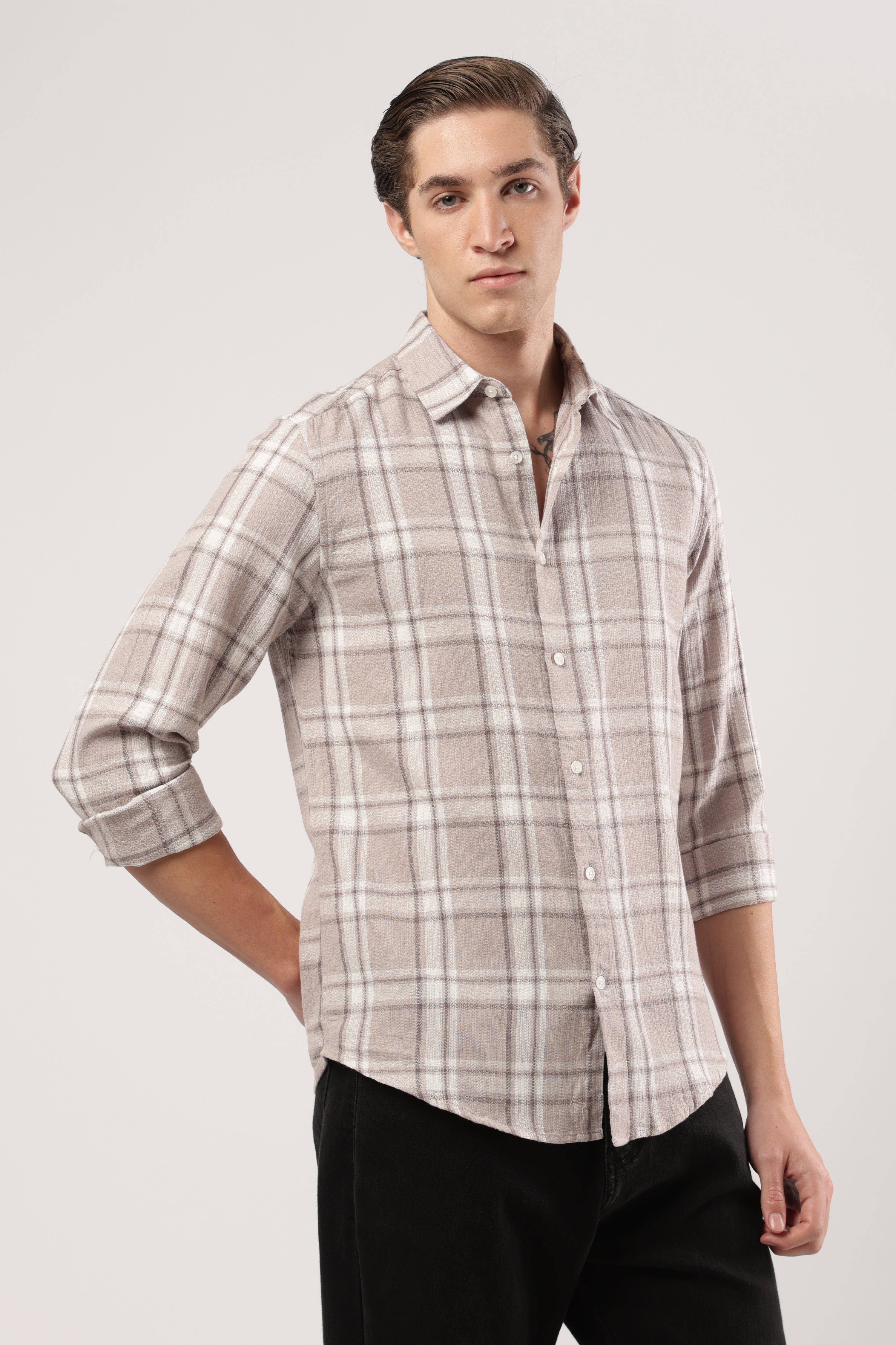 Ashmoor Grid Checks Shirt