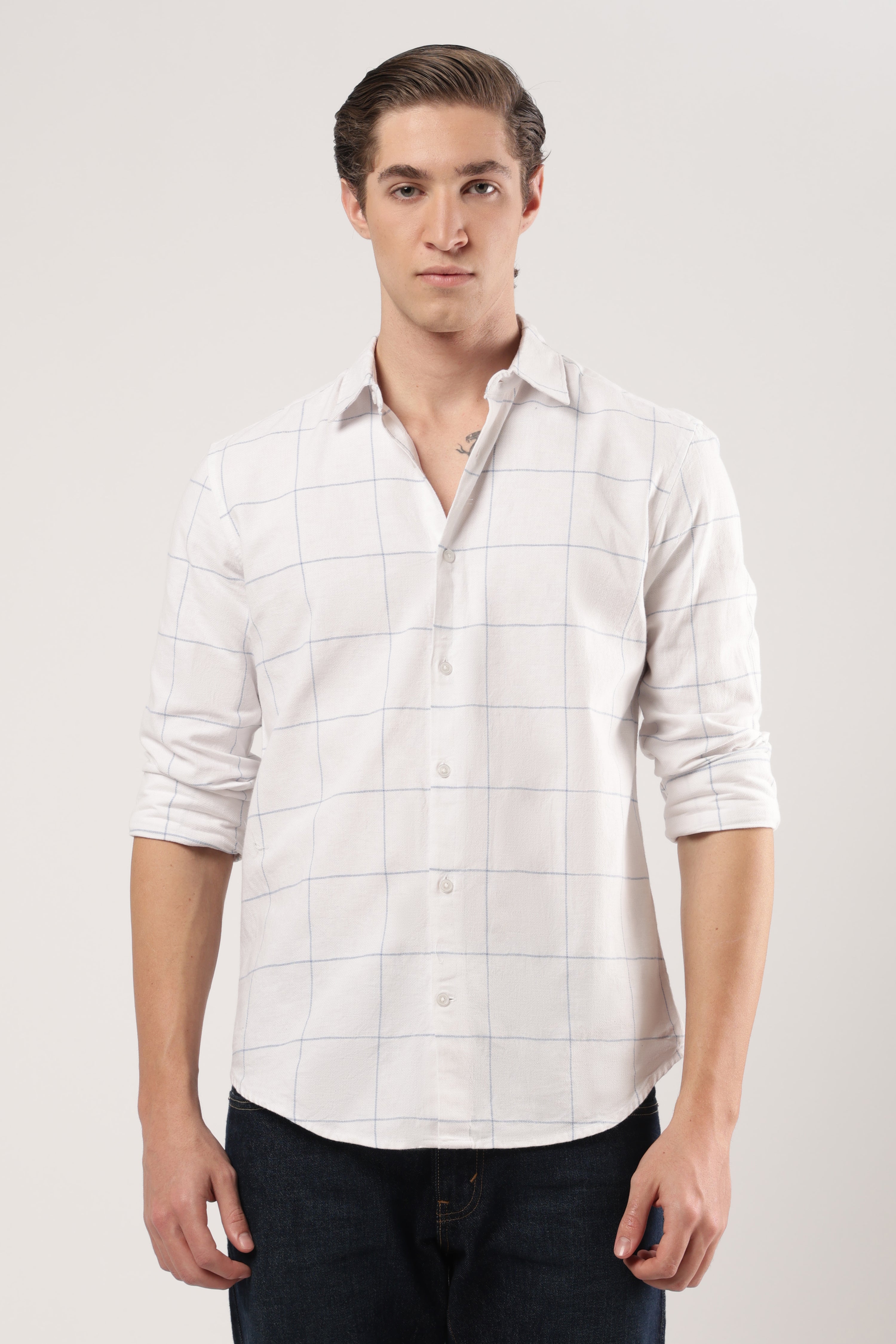 Snowline Blue Checks Shirt